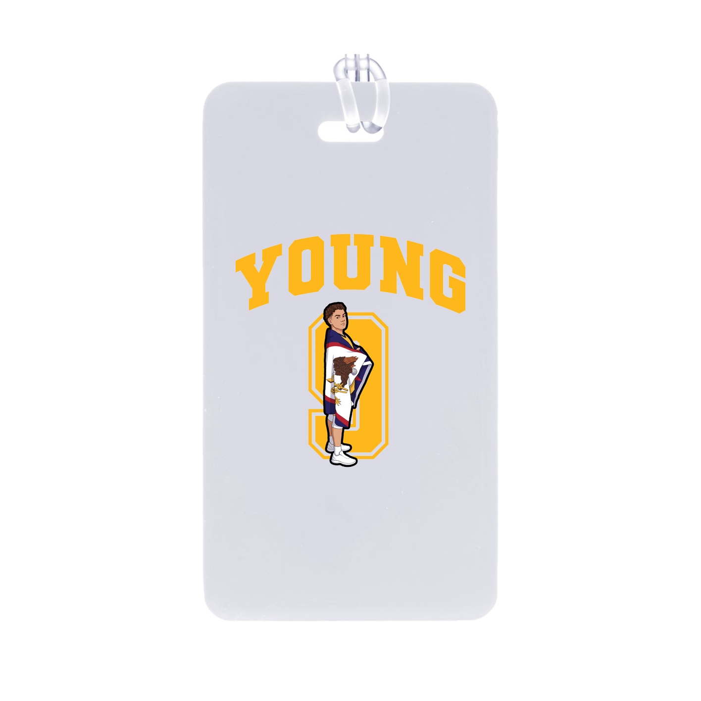Bag Tag — Number in Classic