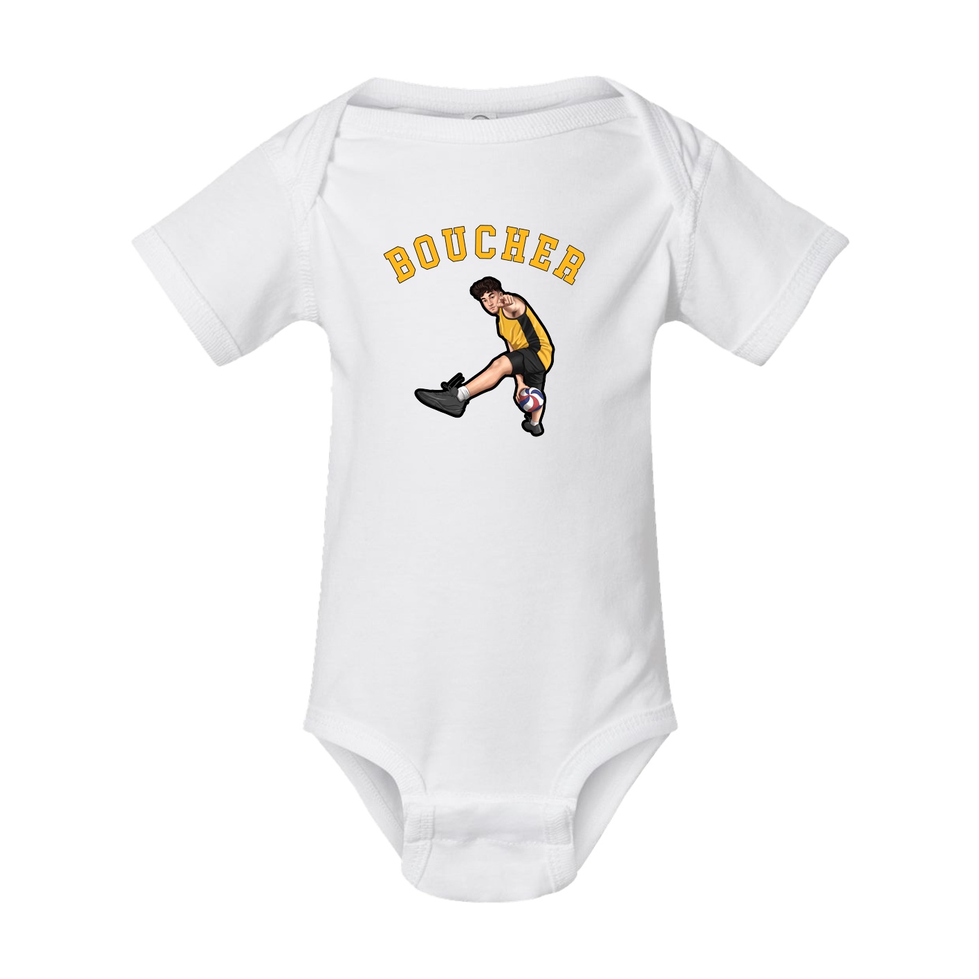 Baby Onesie — Shirsey Arch in White