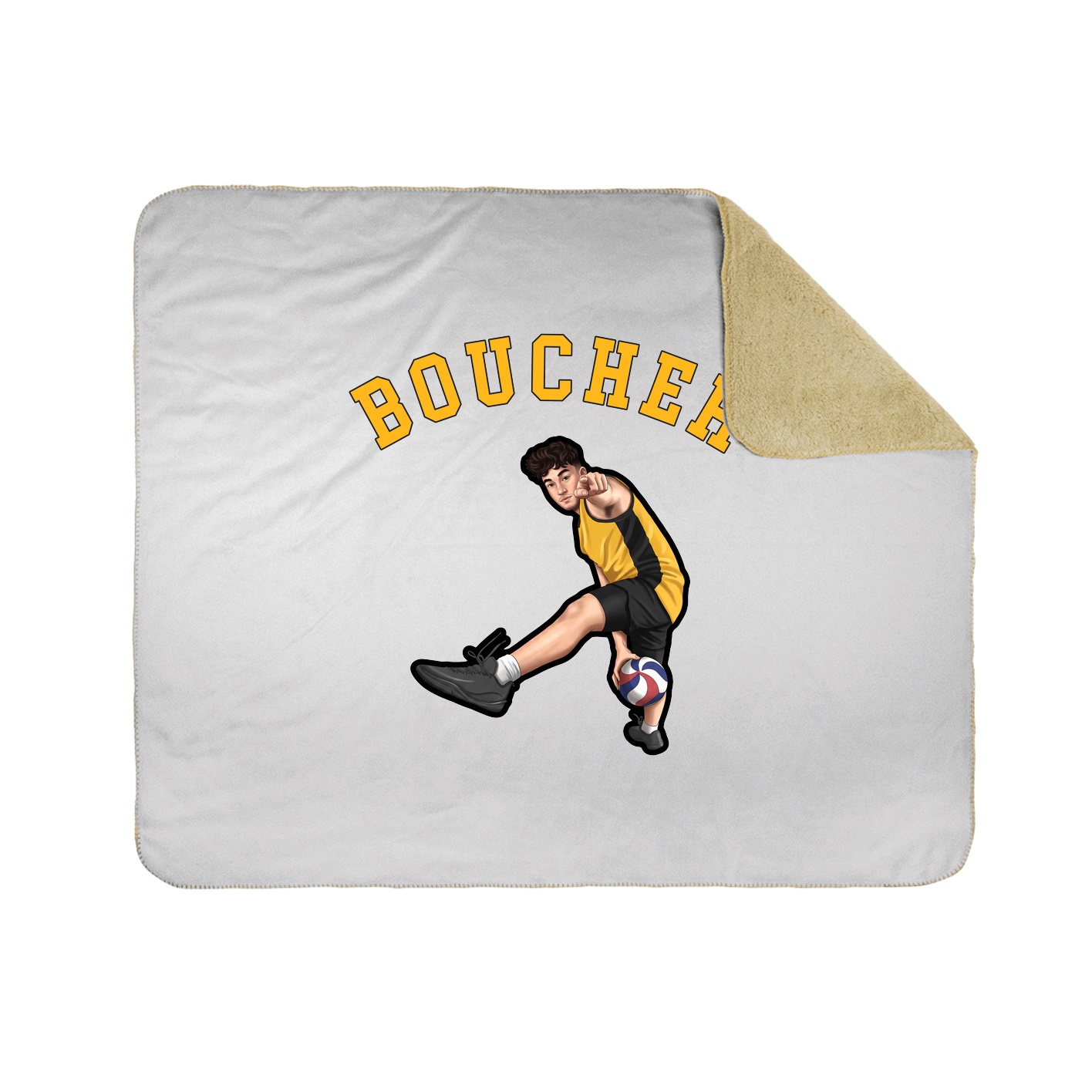 Throw Blanket — Shirsey Arch in White