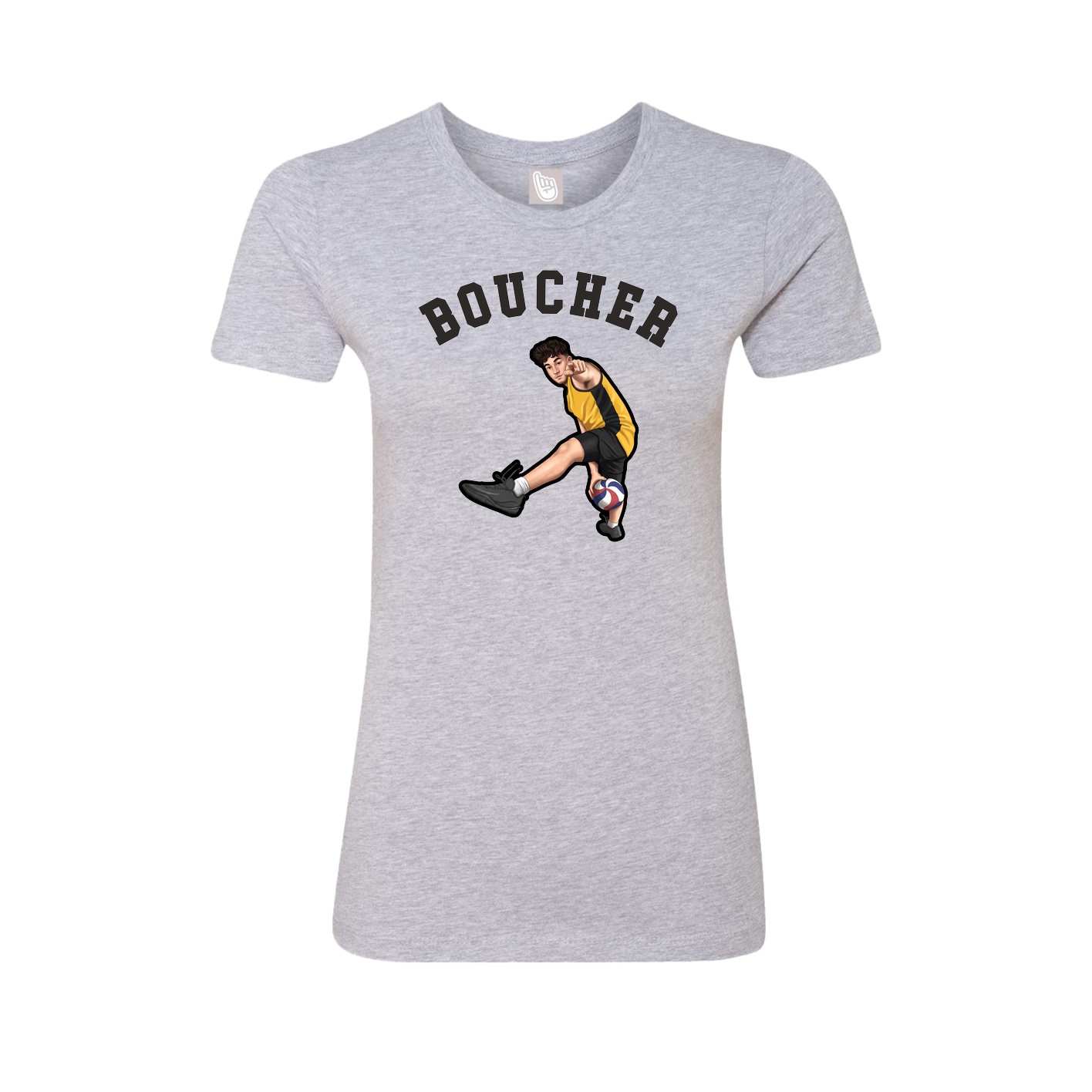 Womens Tee — Shirsey Arch in Grey