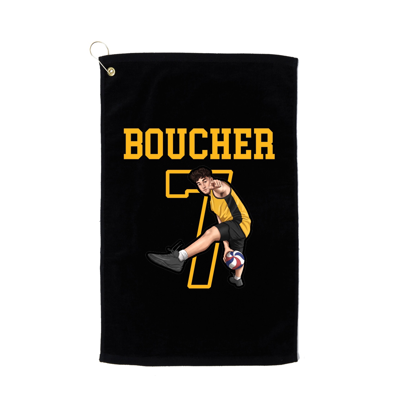 Golf Towel — Shirsey in Black