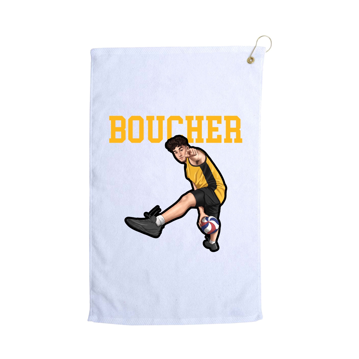 Golf Towel — Shirsey in White