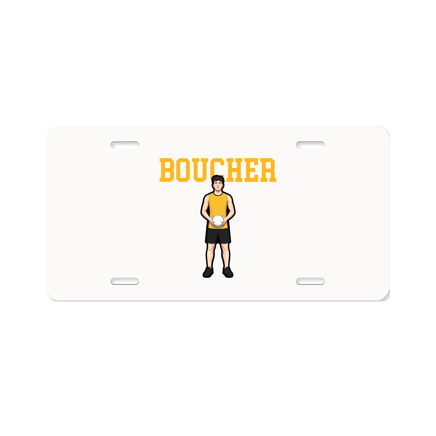 License Plate — Shirsey in Classic