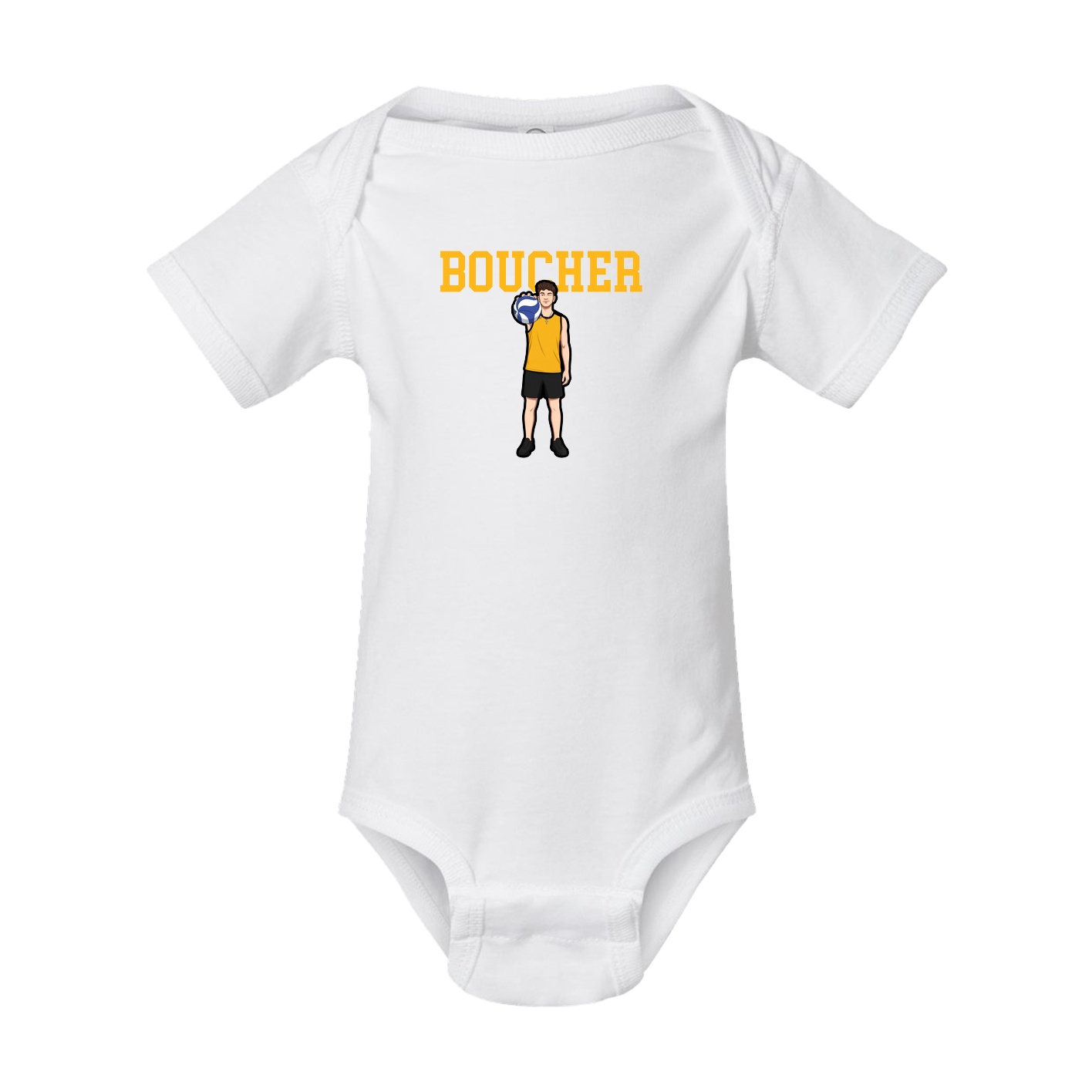 Baby Onesie — Shirsey in White