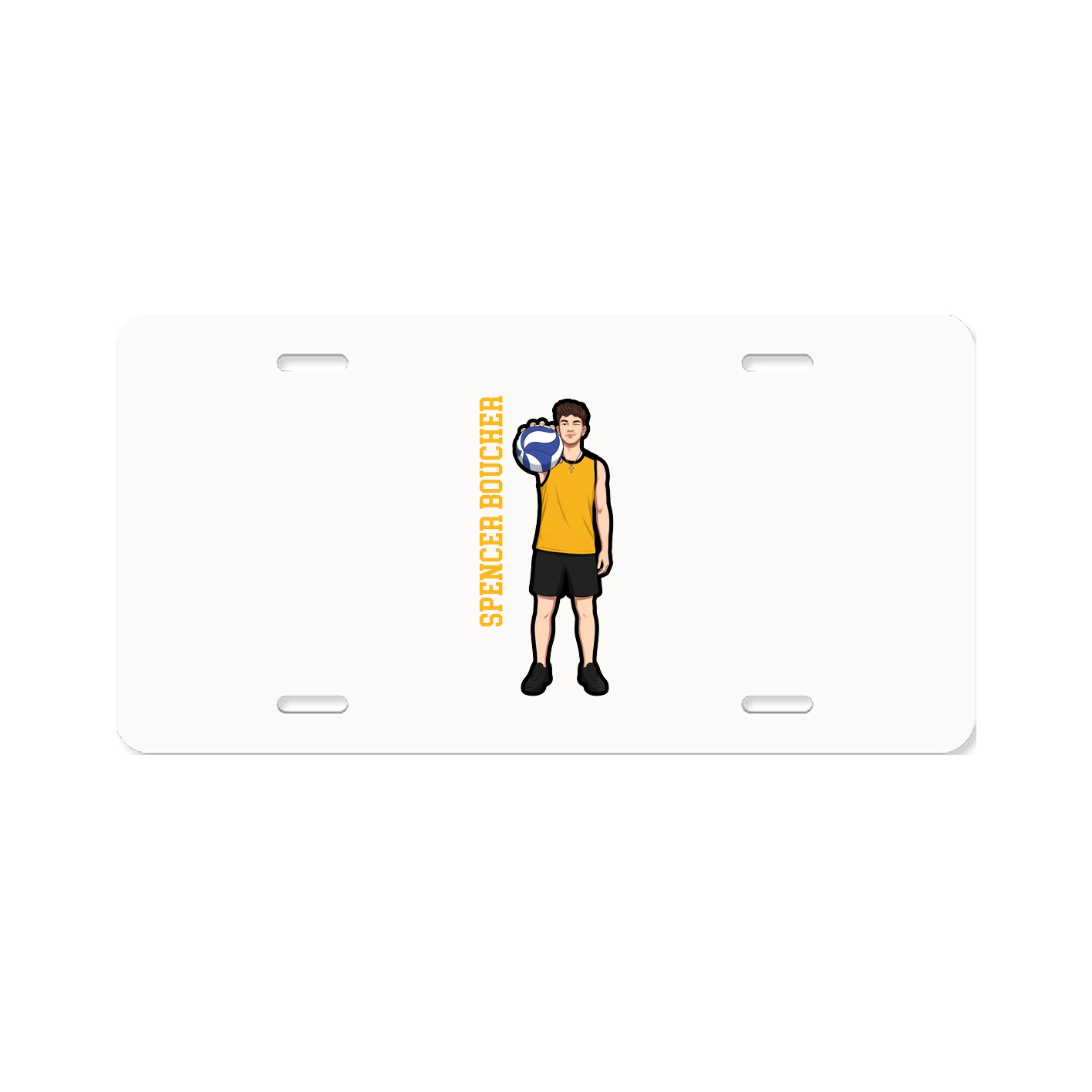 Aluminum License Plate