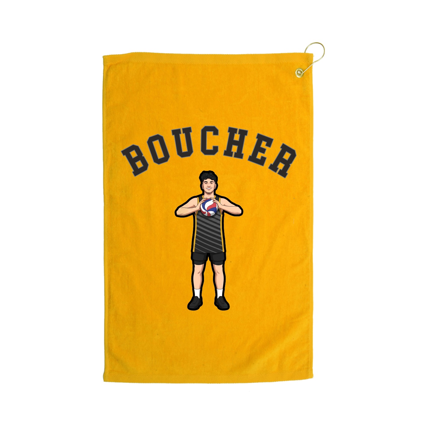 Golf Towel — Shirsey Arch in Gold