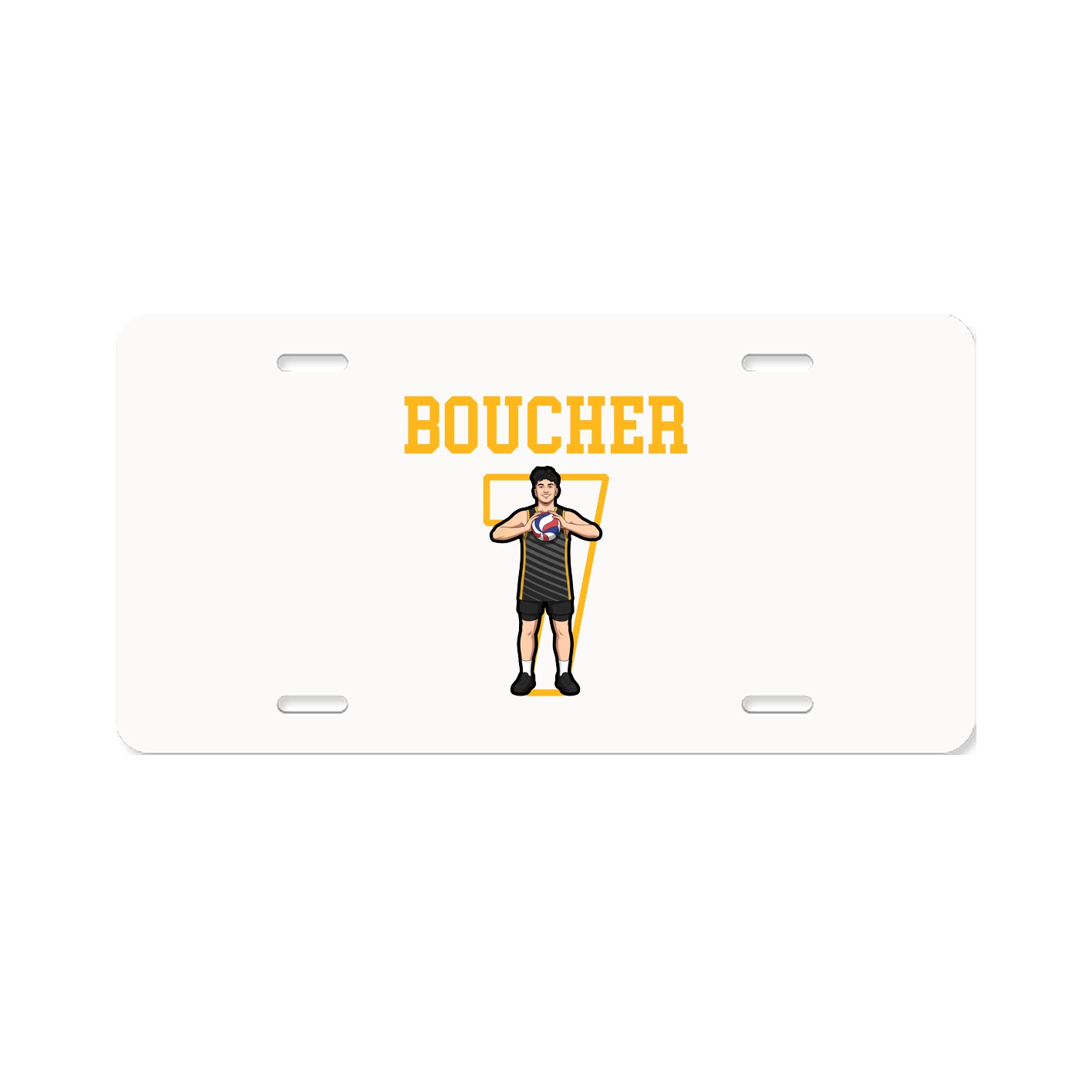 License Plate — Shirsey in Classic