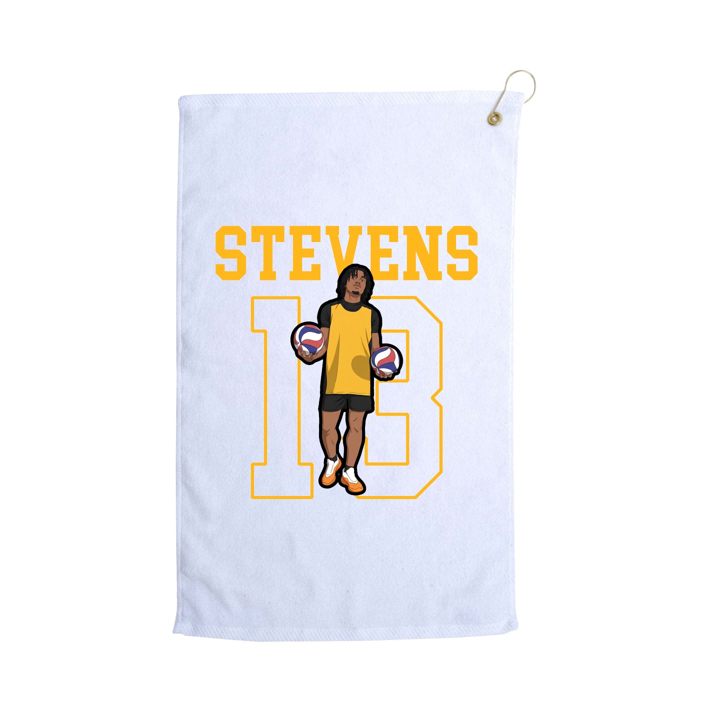 Golf Towel — Shirsey in White