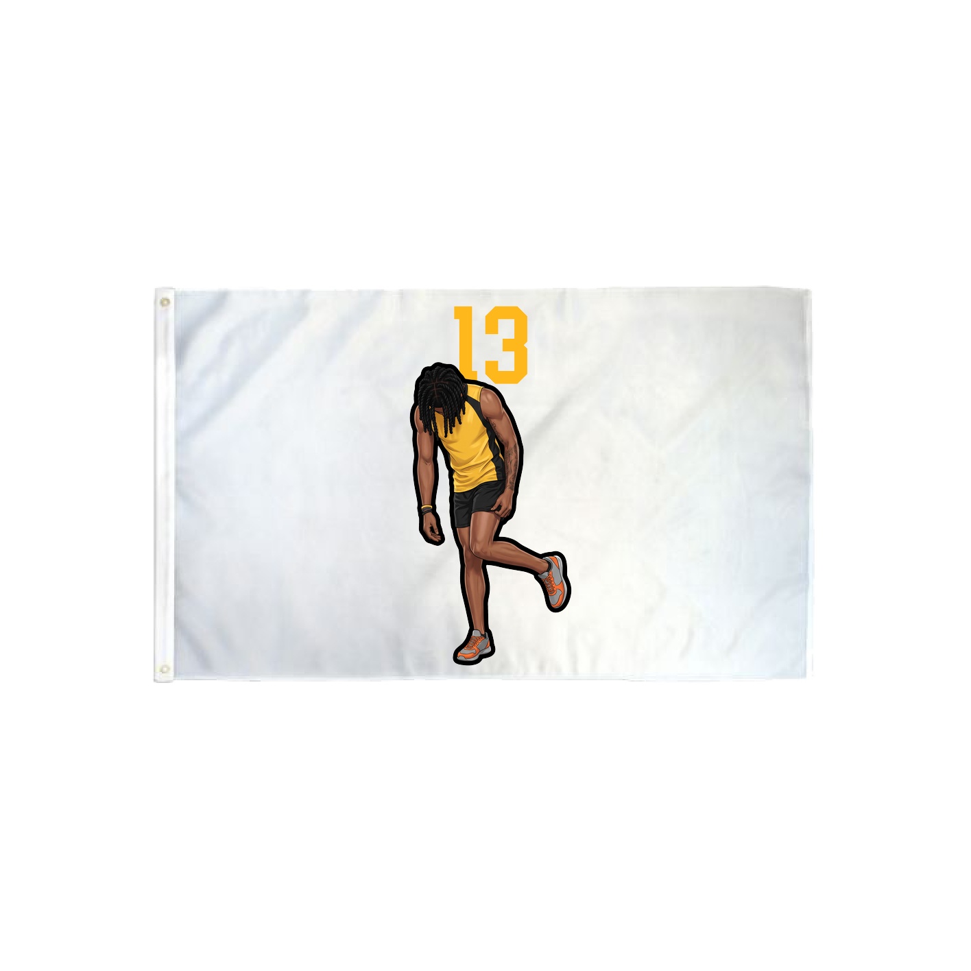 3x5 Flag — Number Top in Classic