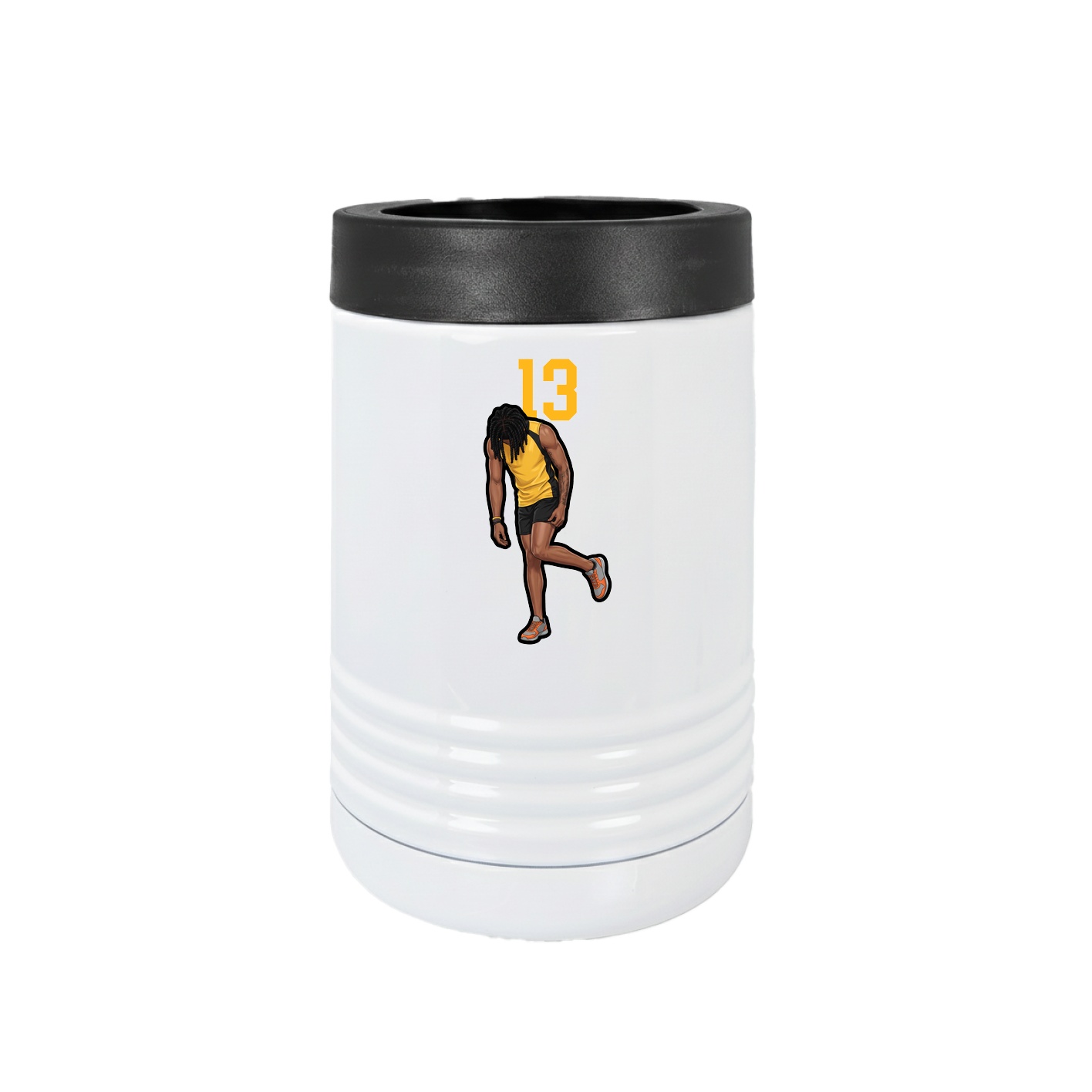 Beverage Holder — Number Top in White