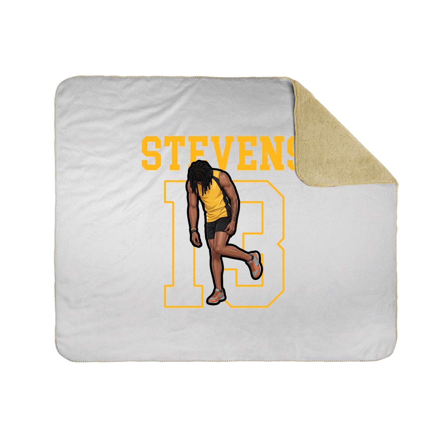 50x60 Sherpa Lined Throw Blanket