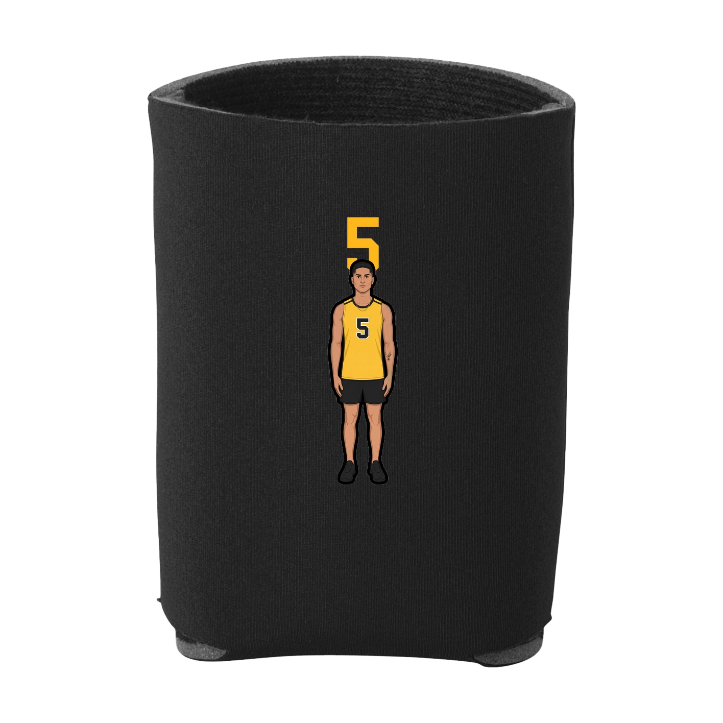 Can Holder — Number Top in Black