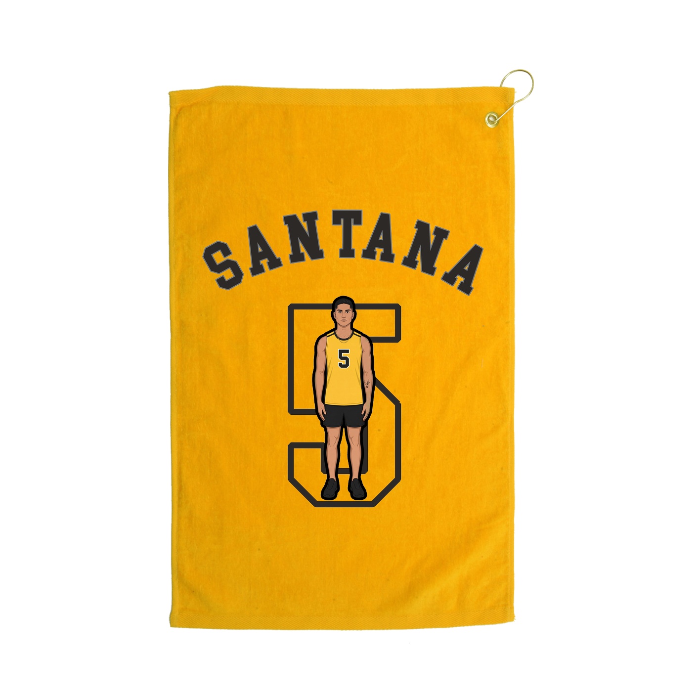 Golf Towel — Shirsey Arch in Gold