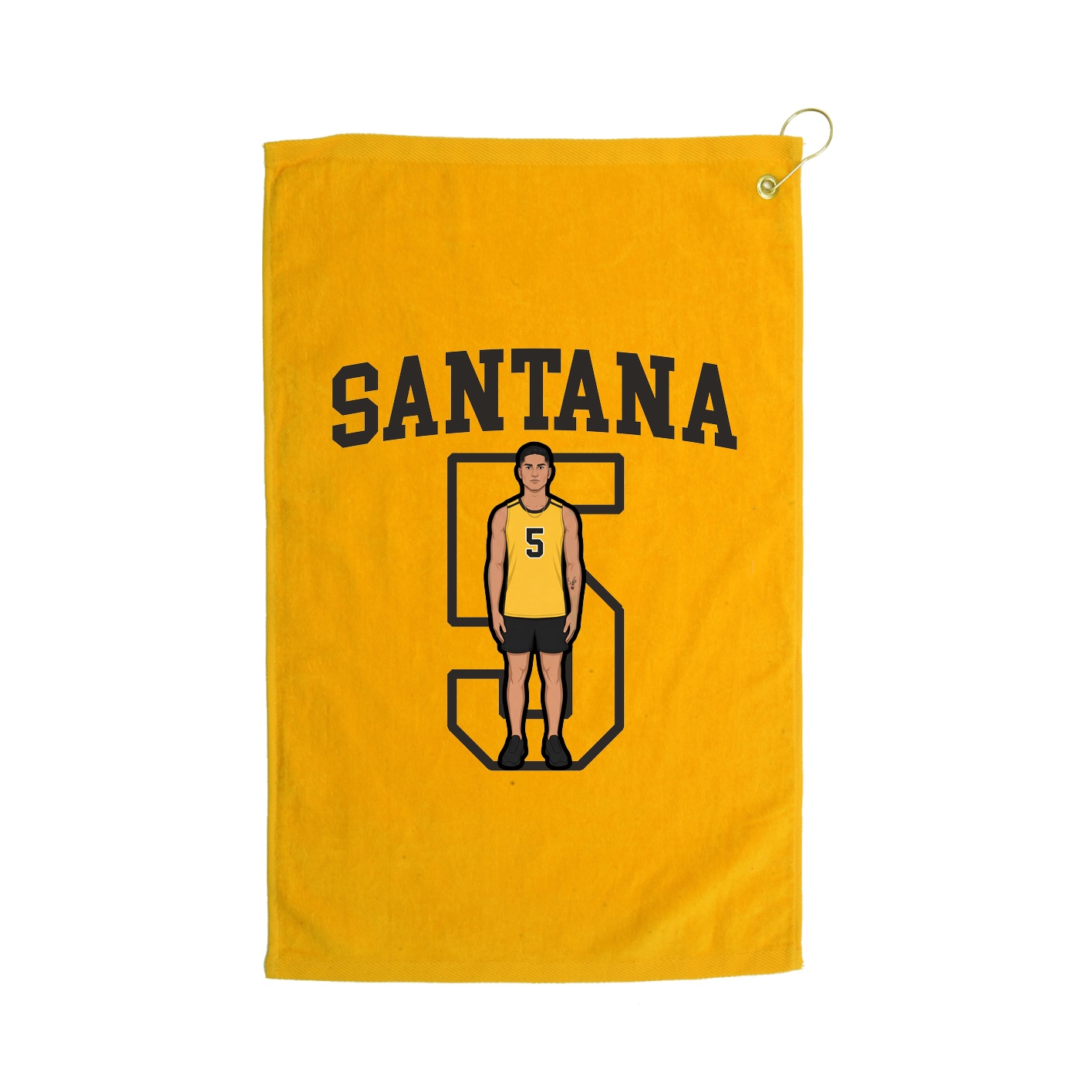 Golf Towel — Shirsey in Gold