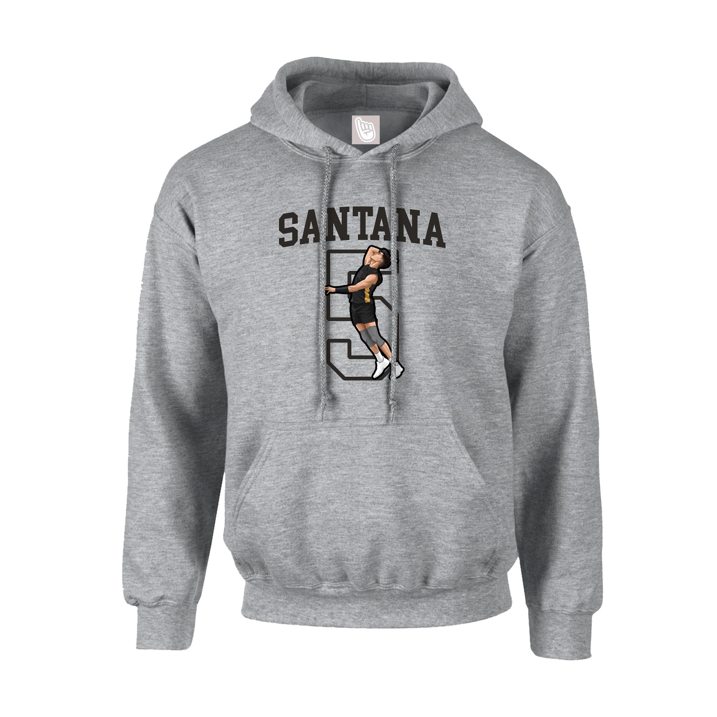 Hoodie — Shirsey in Grey