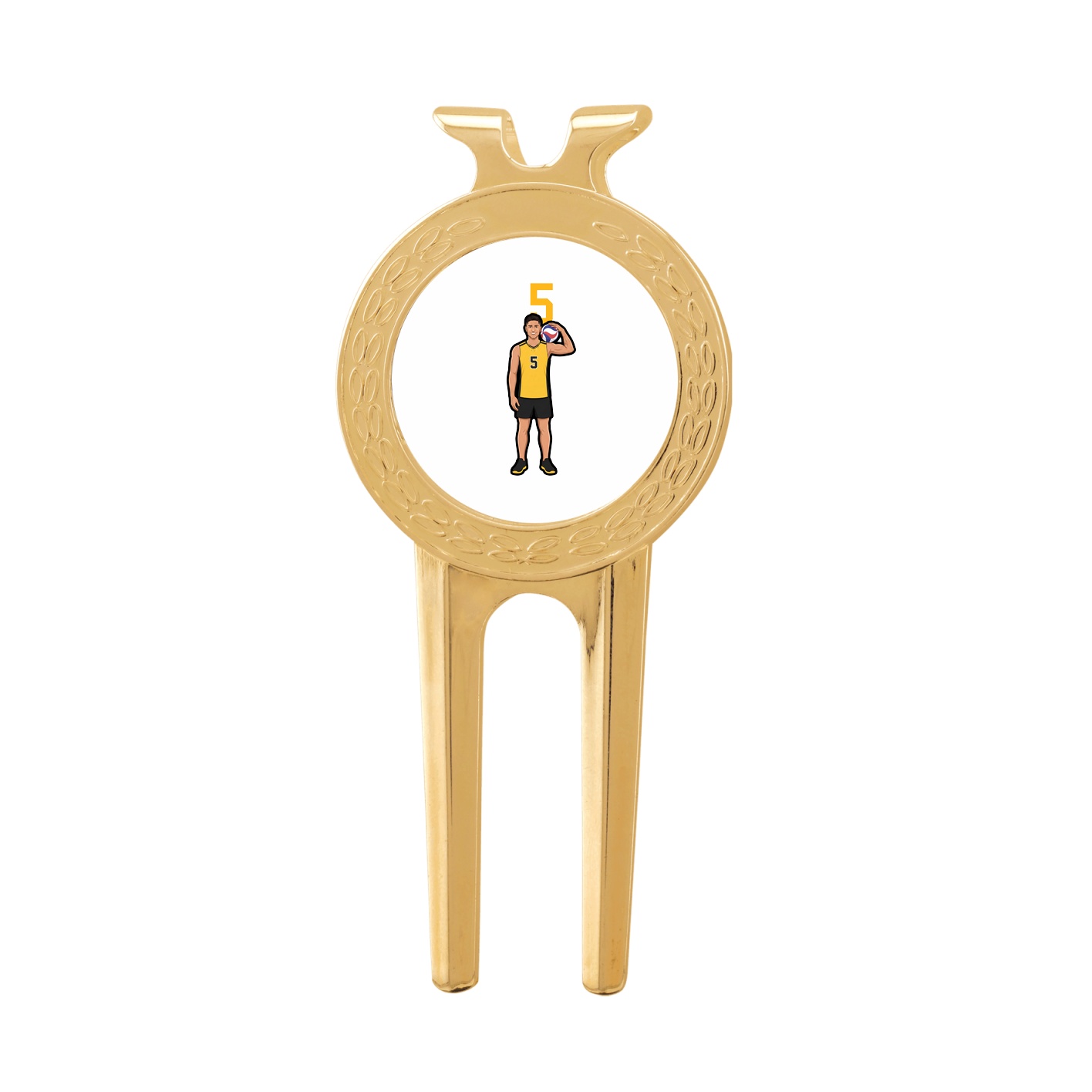Divot Tool with Ball Marker — Number Top in Classic