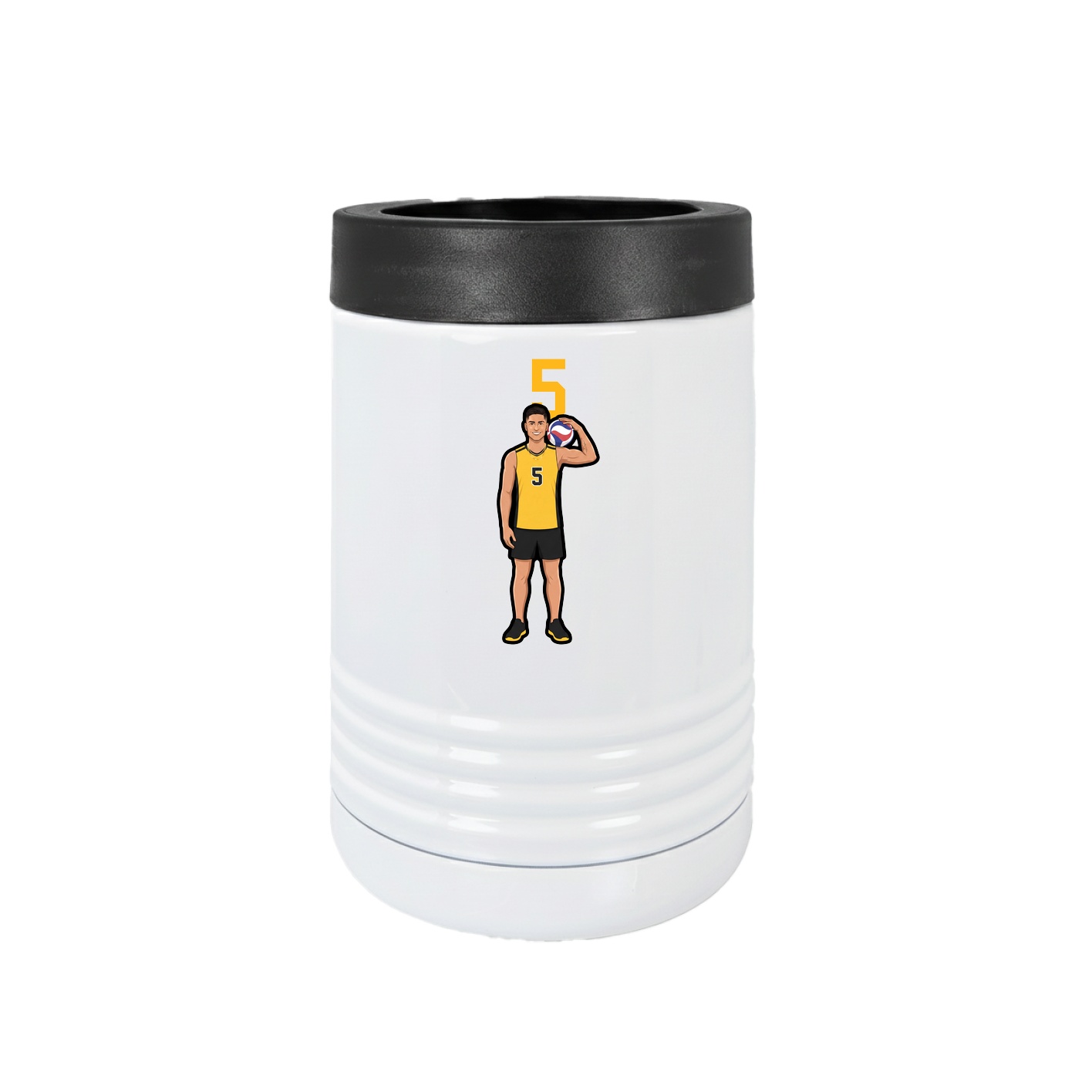 Beverage Holder — Number Top in White