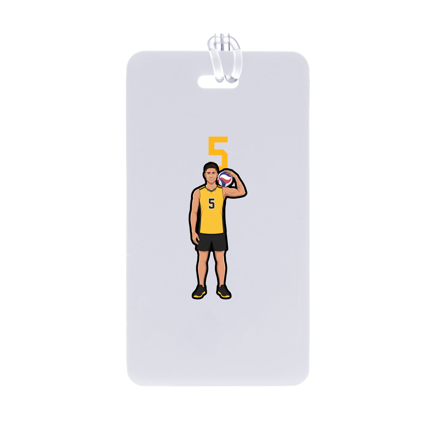 Bag Tag — Number Top in Classic