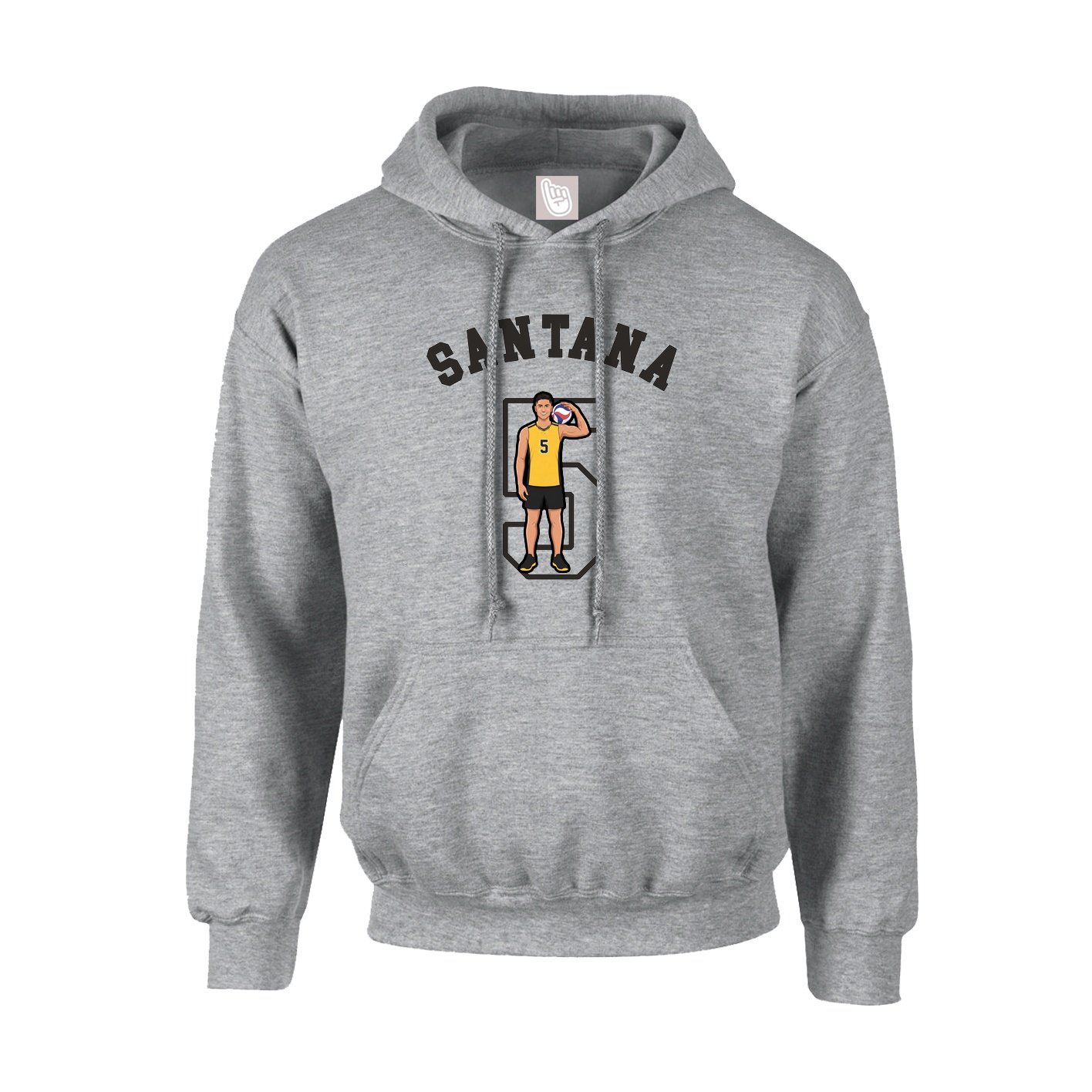 Youth Hoodie — Shirsey Arch in Grey
