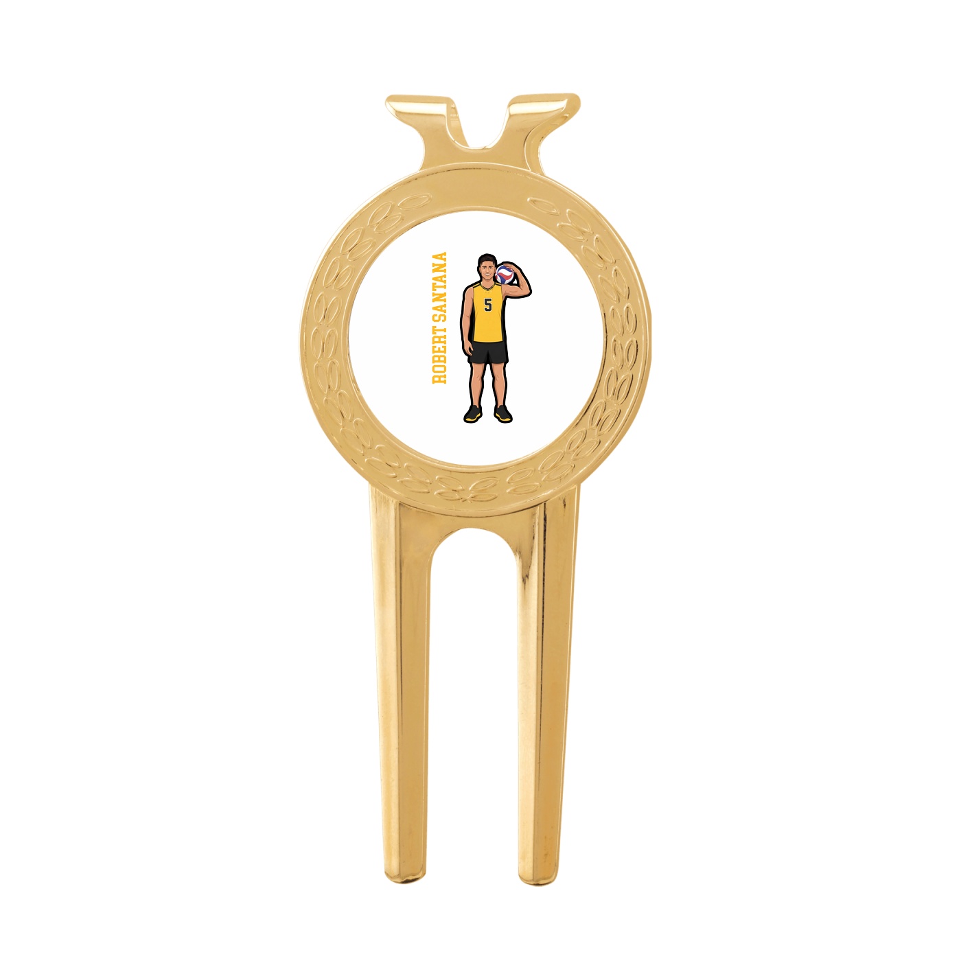 Divot Tool with Ball Marker — Name Vertical in Classic