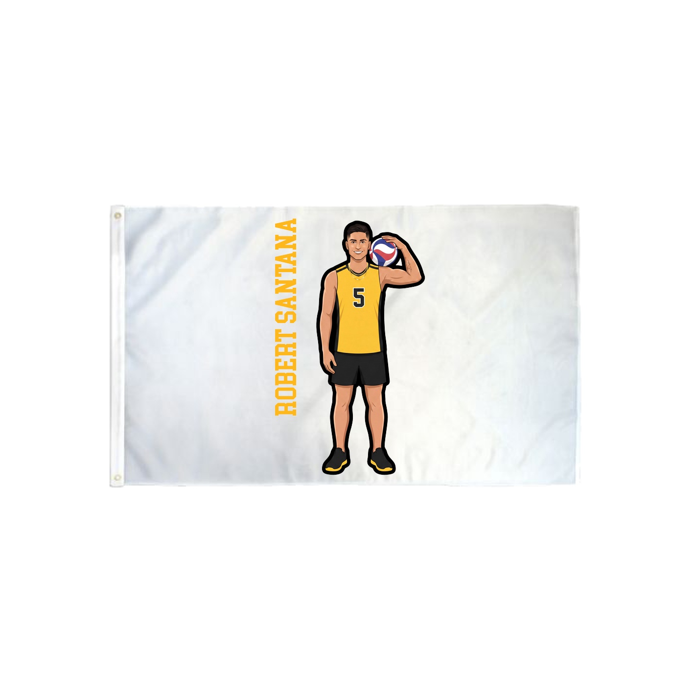 3x5 Flag — Name Vertical in Classic