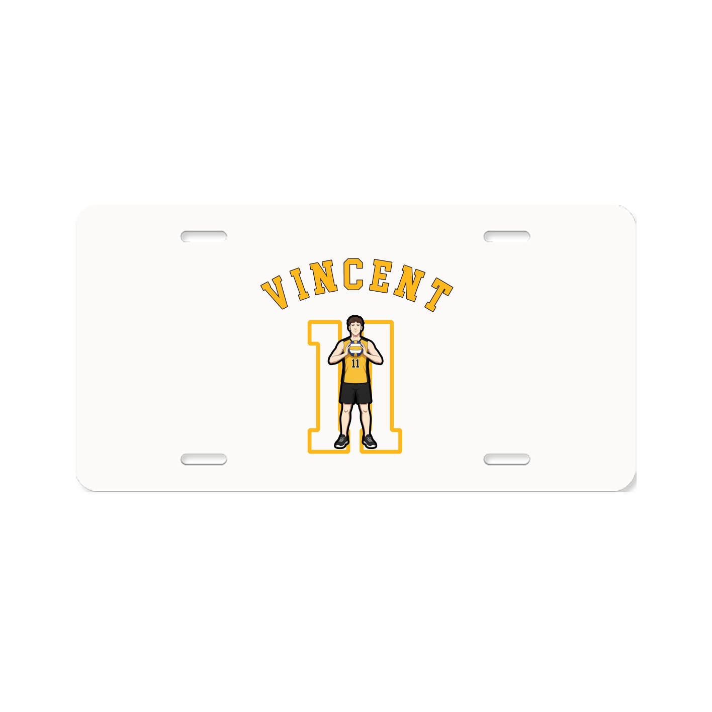 License Plate — Shirsey Arch in Classic