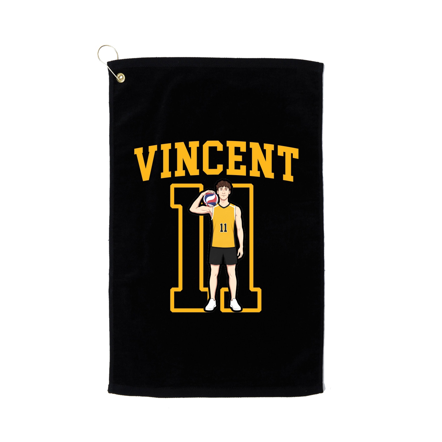 Golf Towel — Shirsey in Black