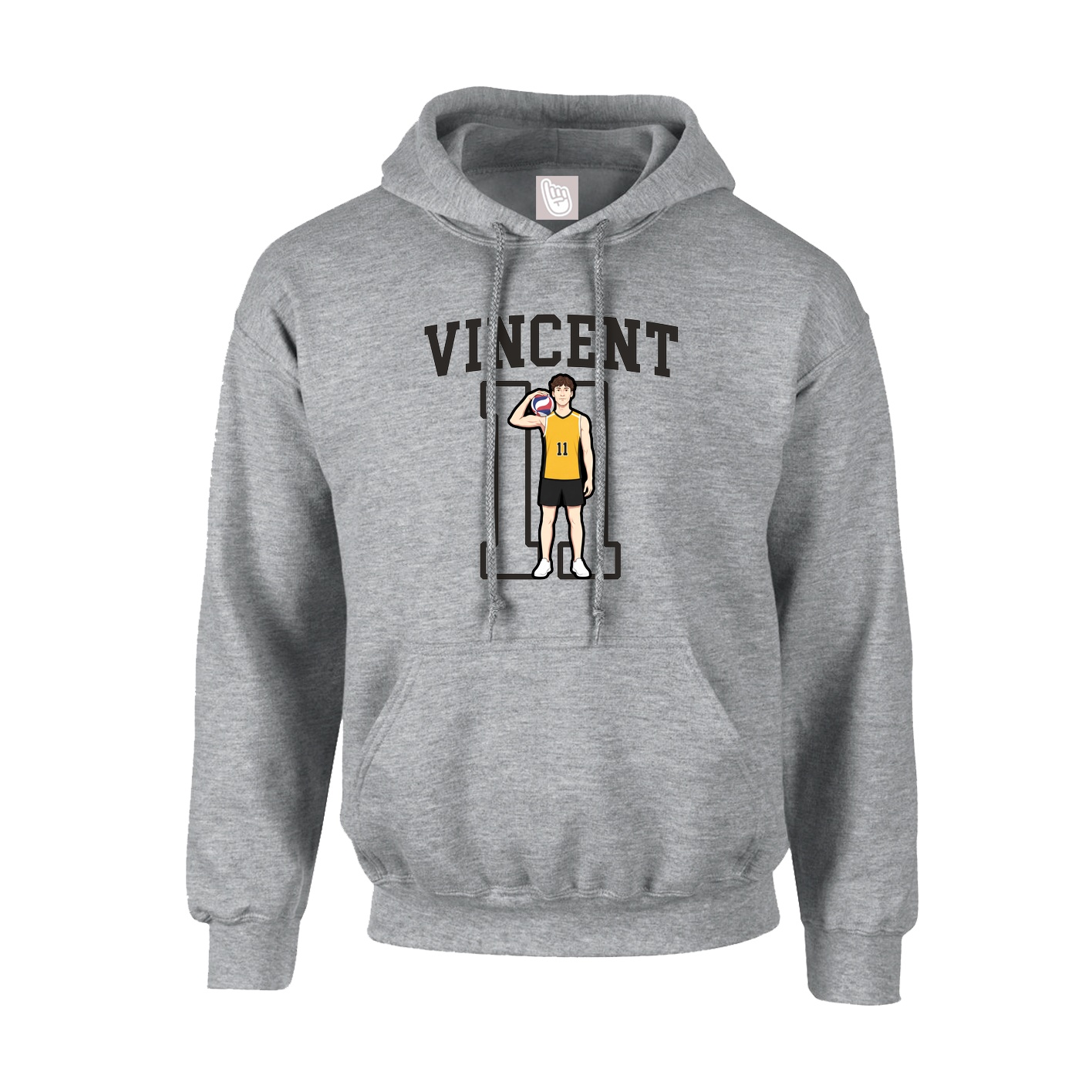 Youth Hoodie — Shirsey in Grey