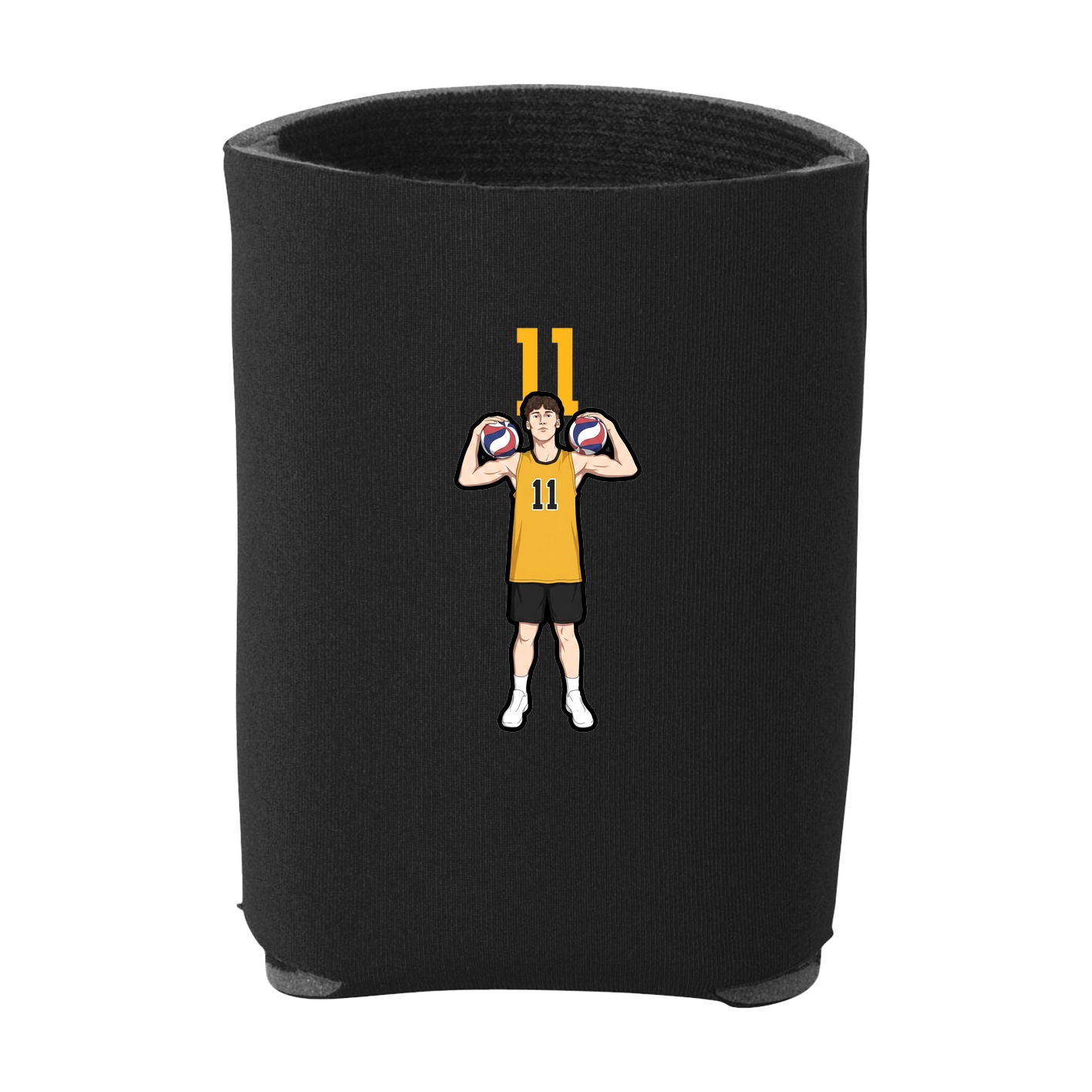 Can Holder — Number Top in Black