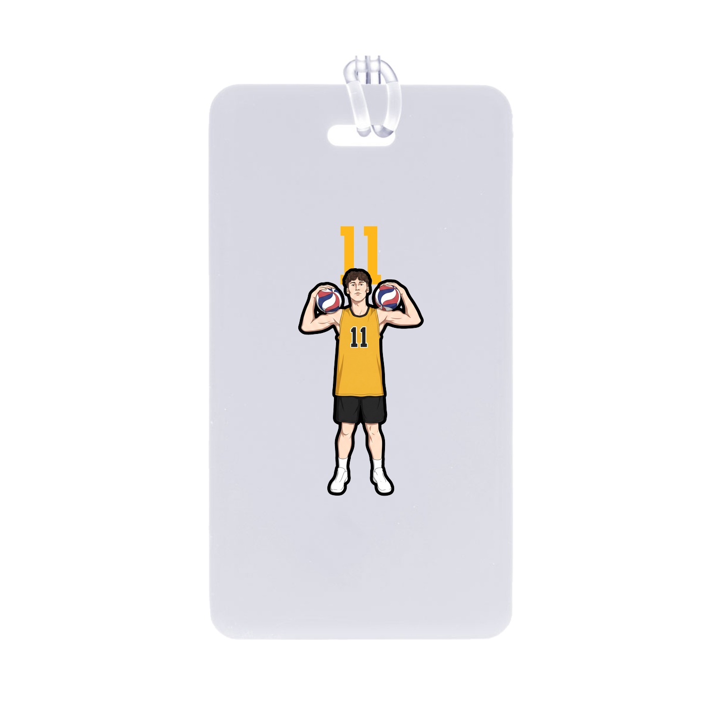 Bag Tag — Number Top in Classic