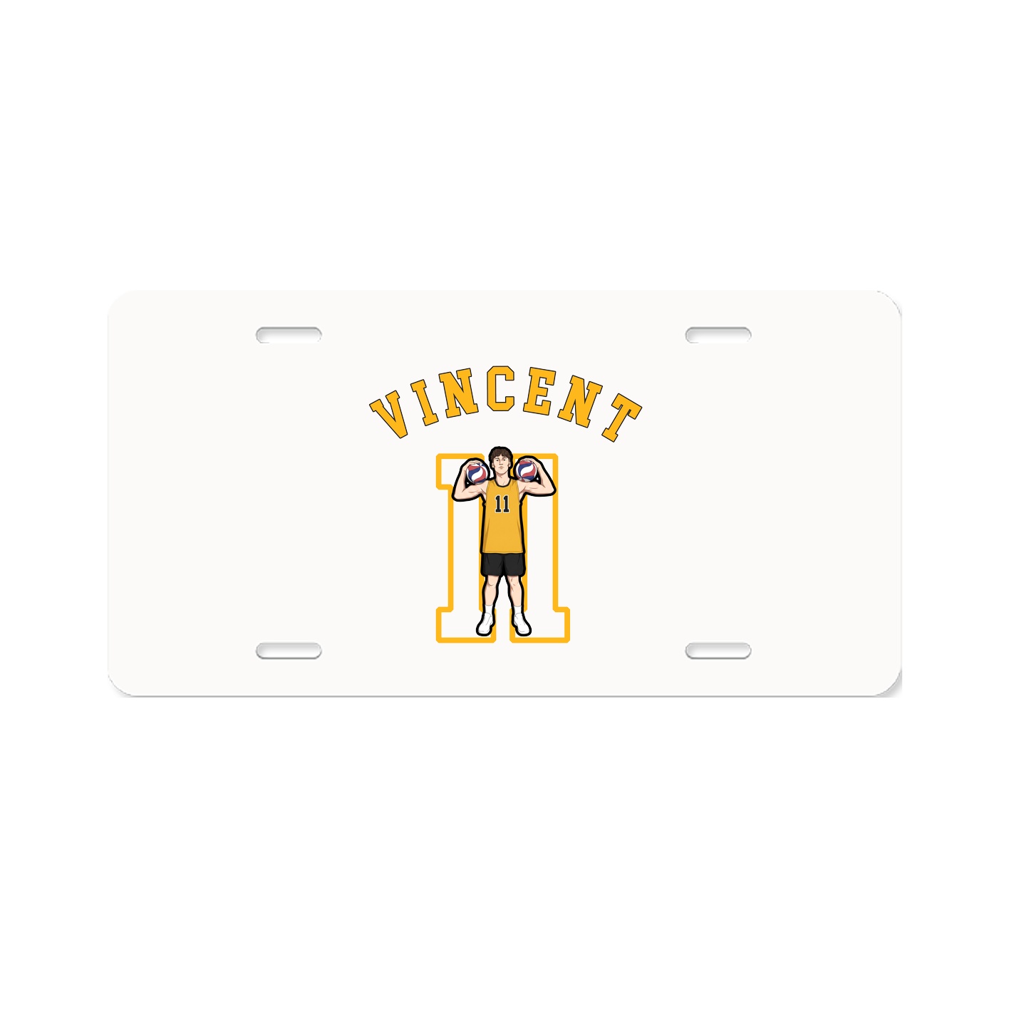 License Plate — Shirsey Arch in Classic