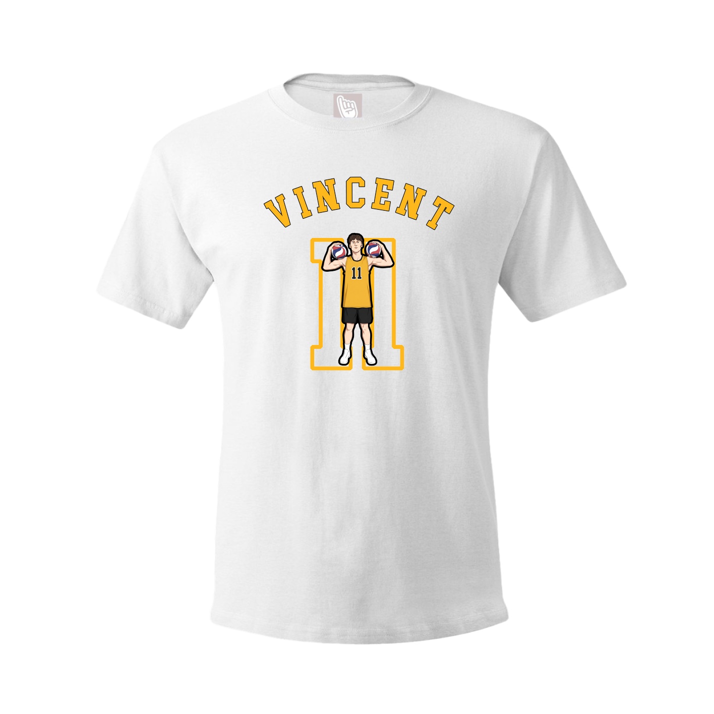 Tee — Shirsey Arch in White