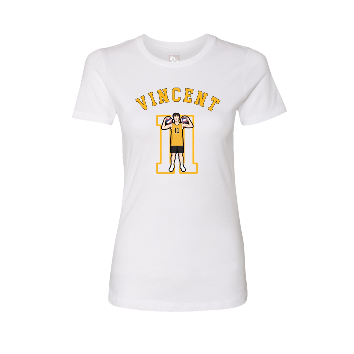 Womens Tee — Shirsey Arch in White