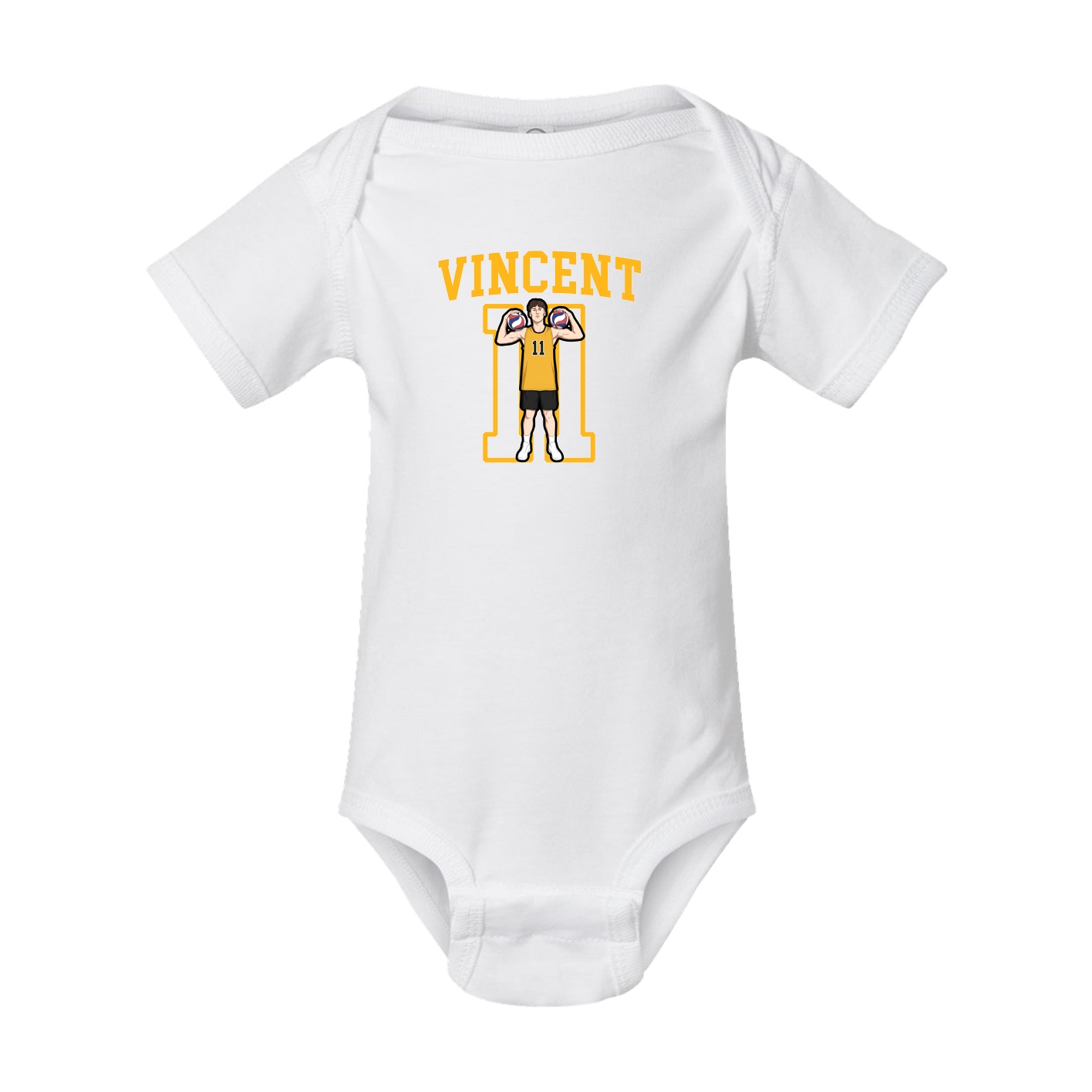 Baby Onesie — Shirsey in White