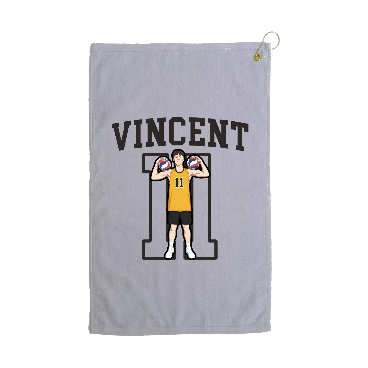 Golf Towel — Shirsey in Grey