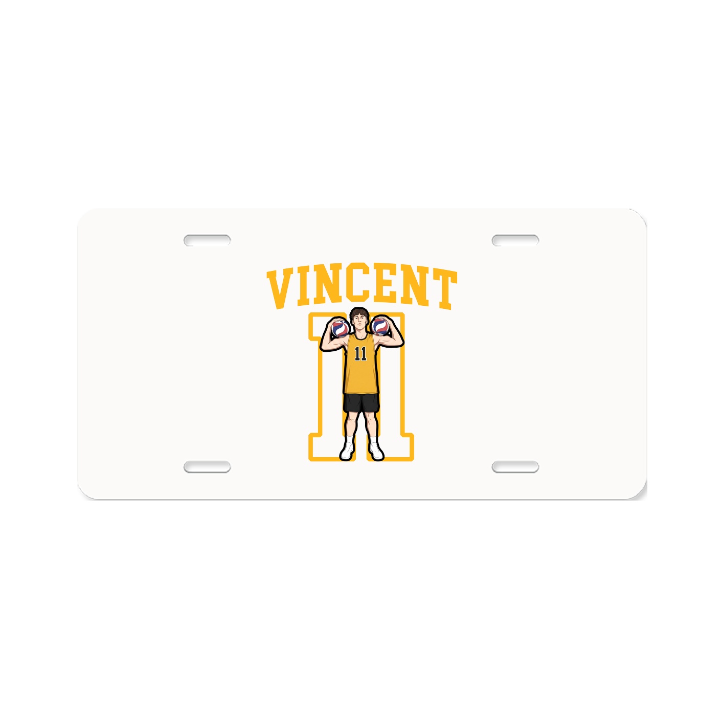 Aluminum License Plate