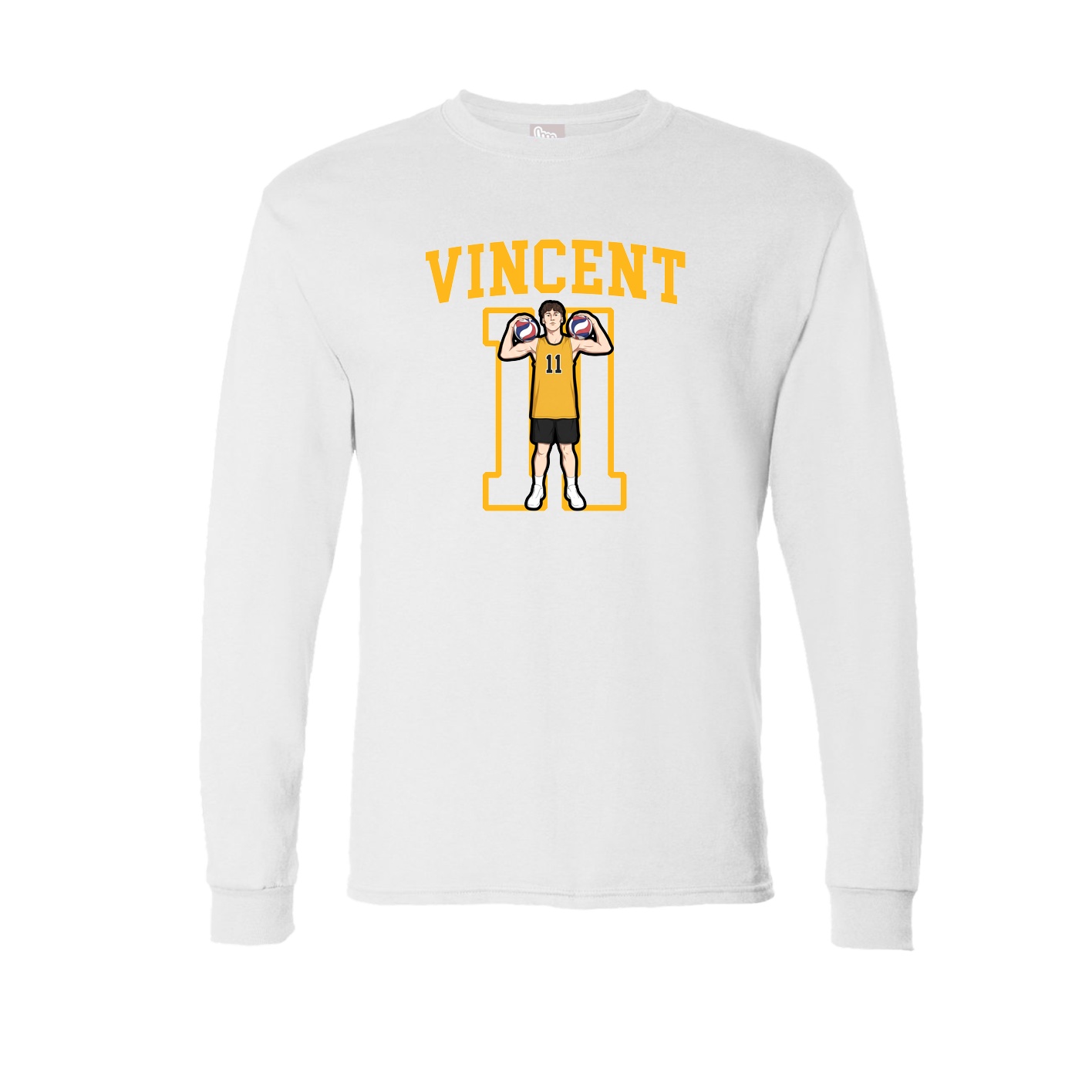 Long Sleeve Tee — Shirsey in White