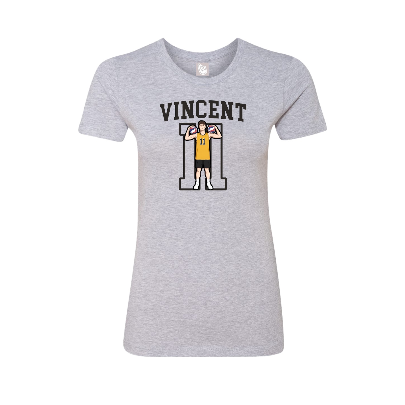 Womens Tee — Shirsey in Grey