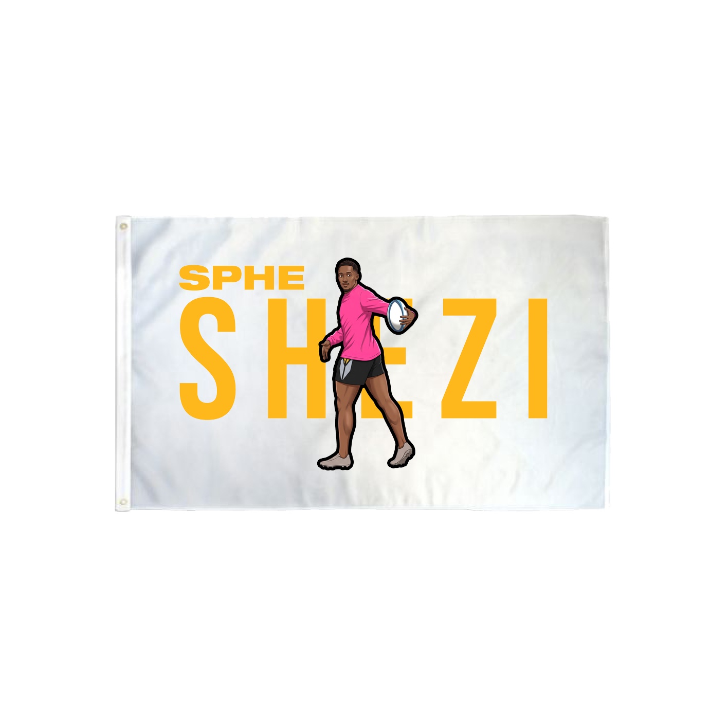 3x5 Flag — Player Name in Classic