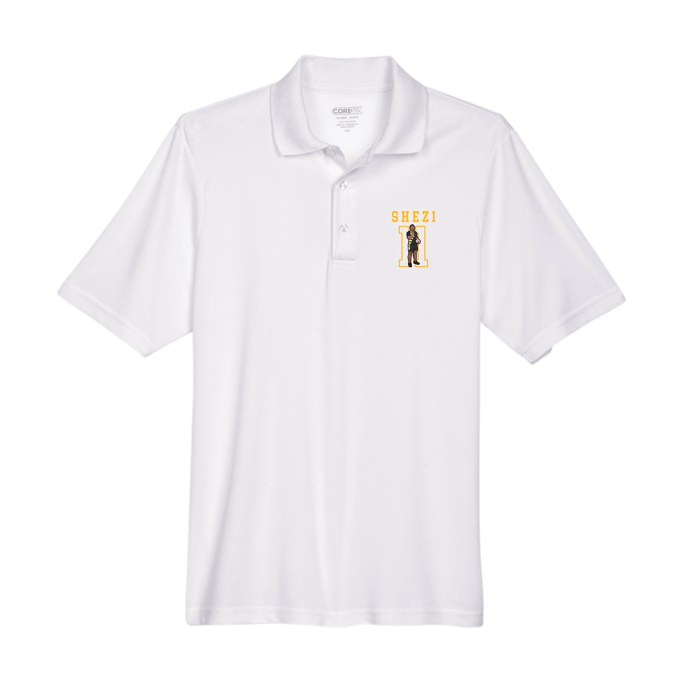 Performance Polo — Shirsey in White