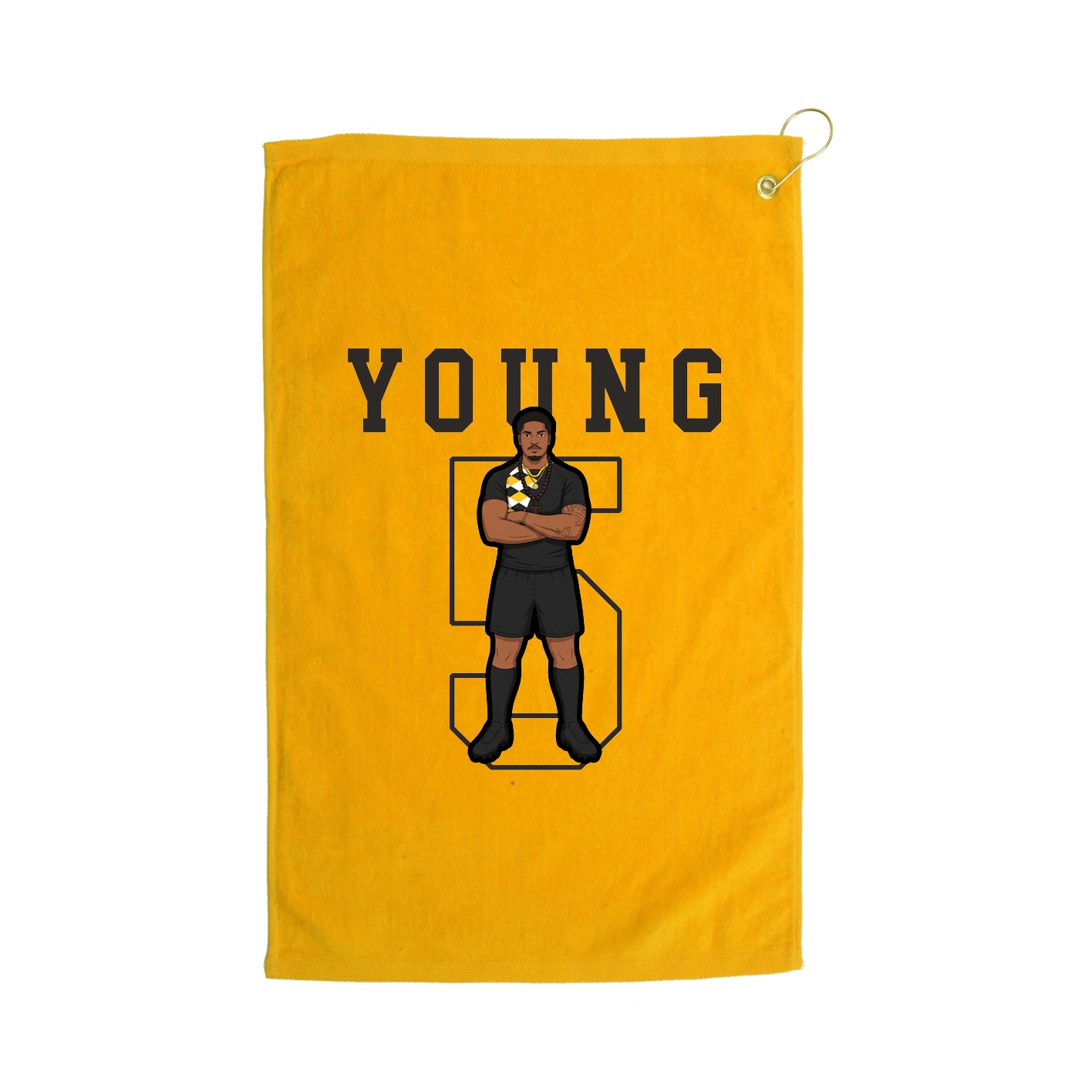 Golf Towel — Shirsey in Gold