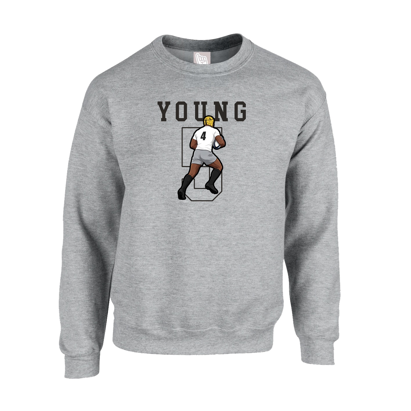Fleece Crew — Shirsey in Grey