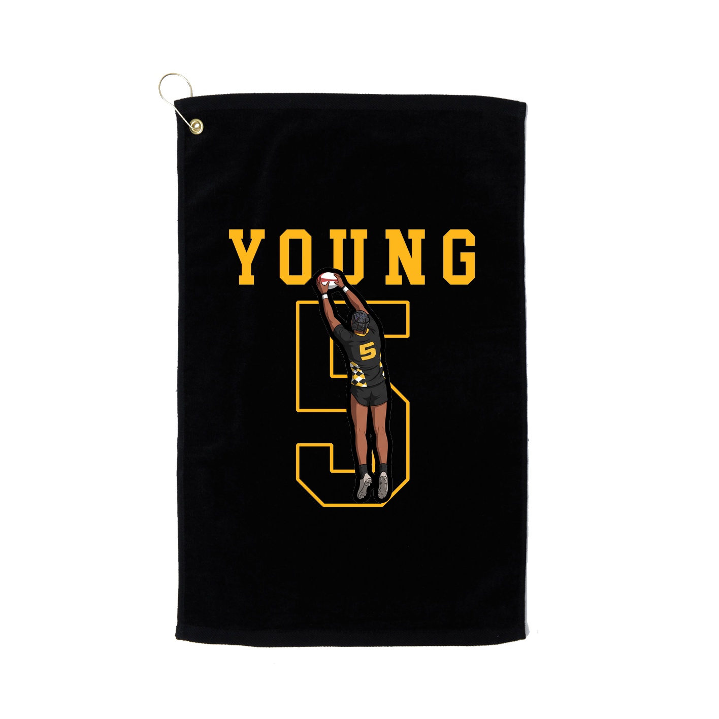 Golf Towel — Shirsey in Black