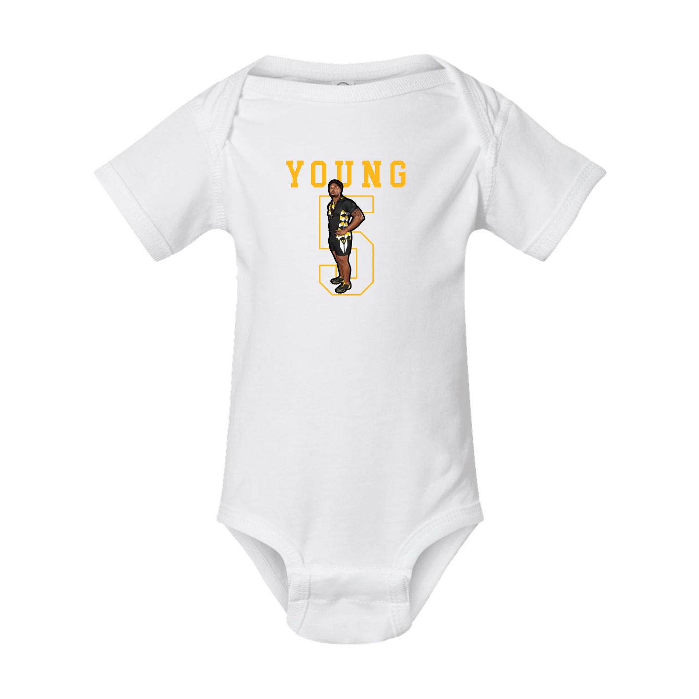 Baby Onesie — Shirsey in White
