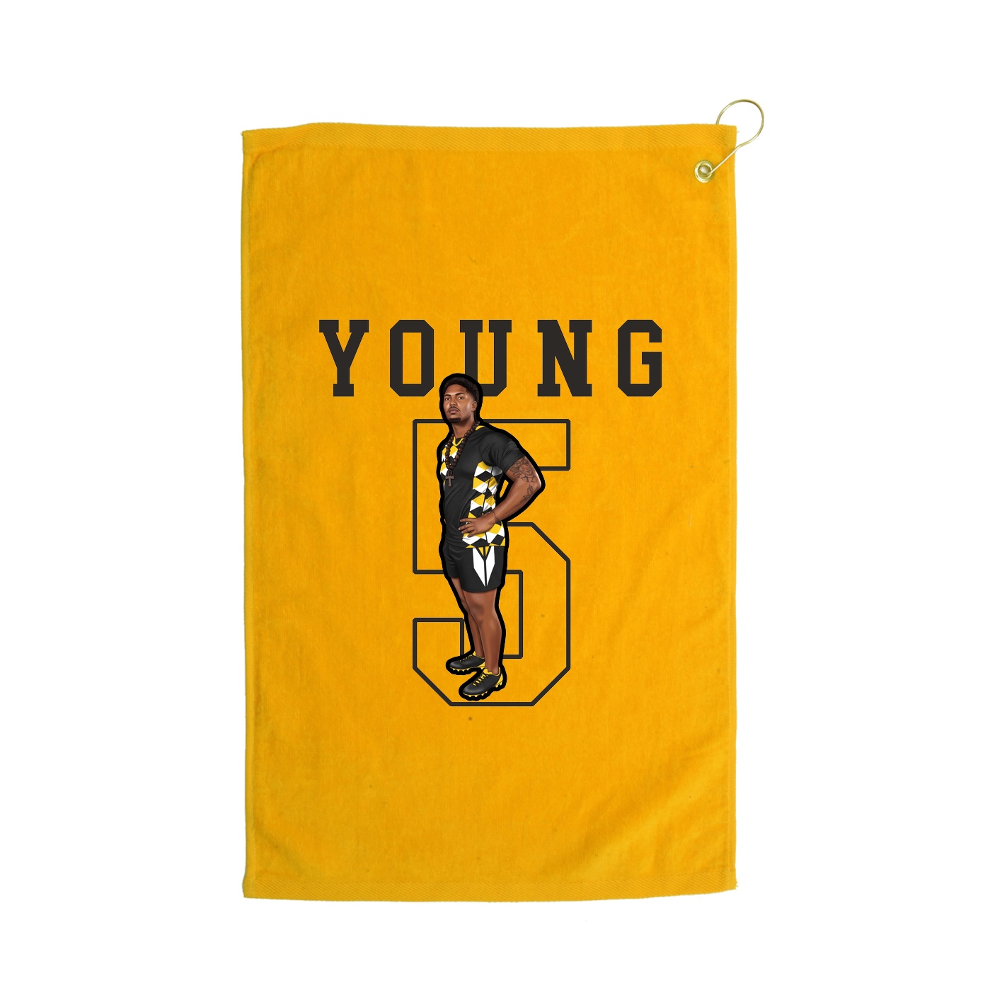 Golf Towel — Shirsey in Gold