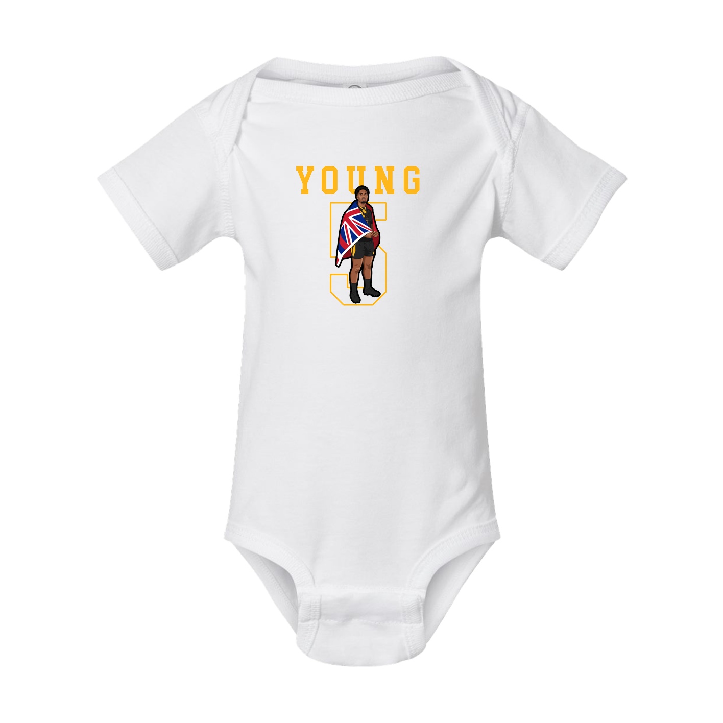Baby Onesie — Shirsey in White