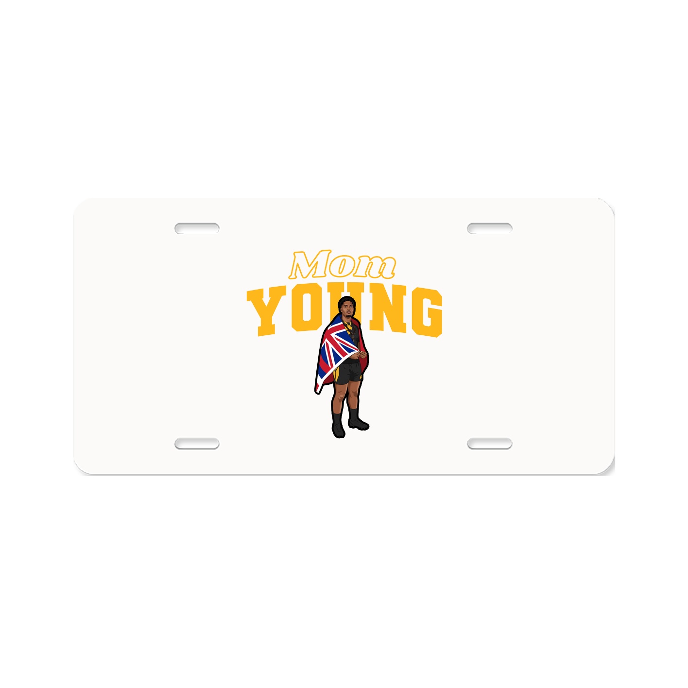 License Plate — Mothers Day Block in Classic