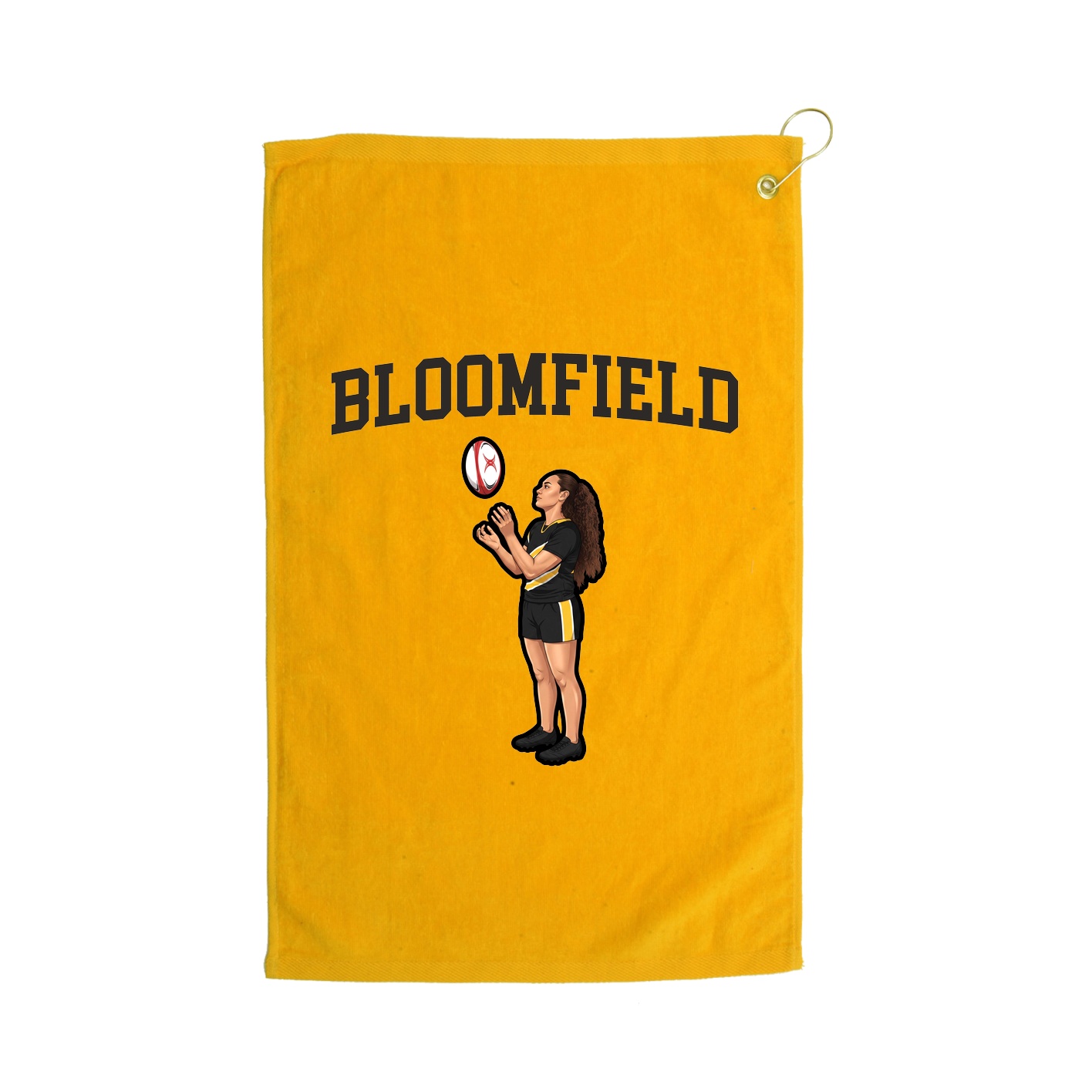 Golf Towel — Shirsey in Gold
