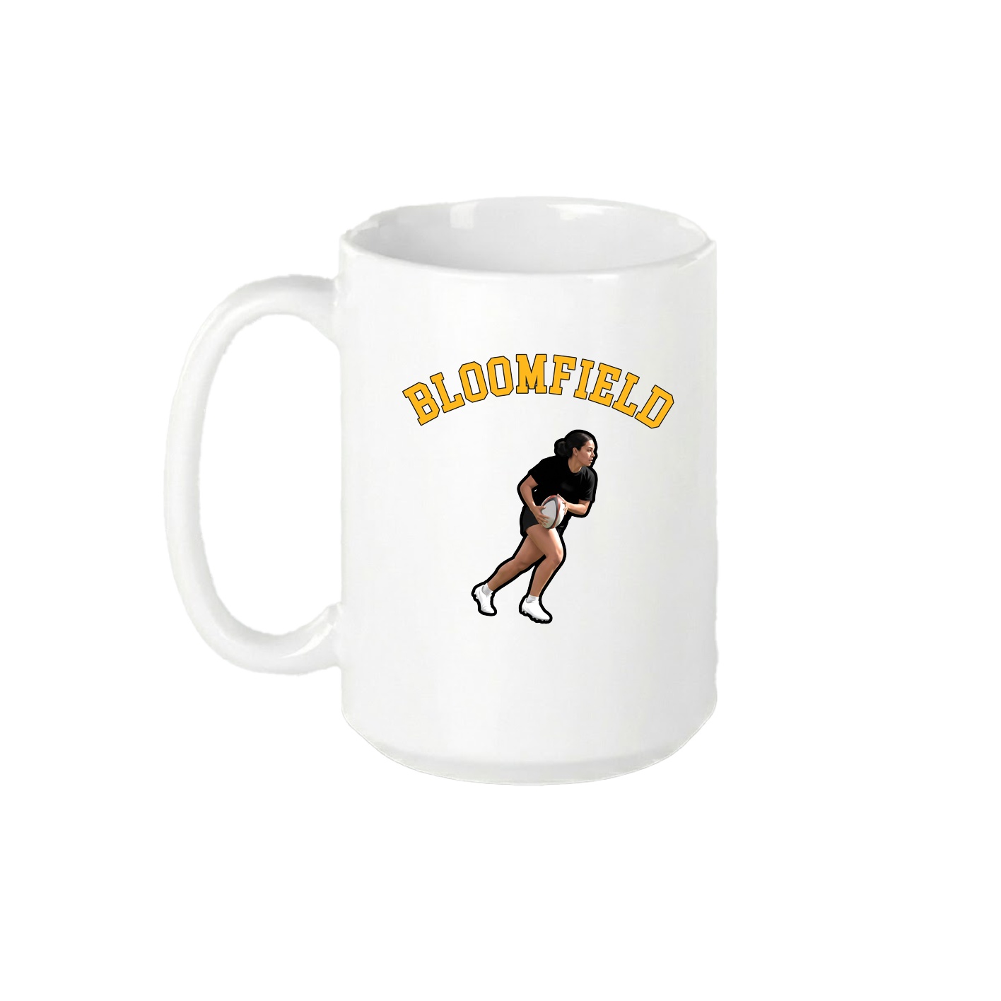 15oz Coffee Mug — Shirsey Arch in White