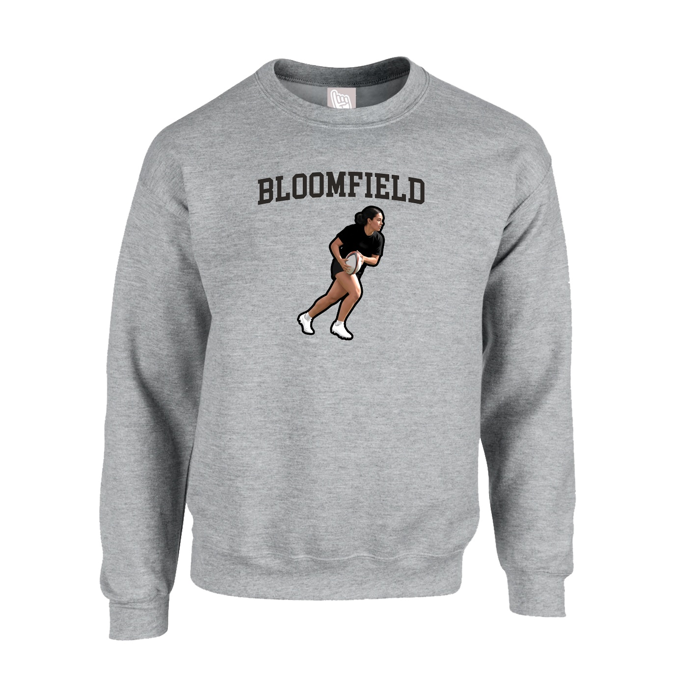 Fleece Crew — Shirsey in Grey